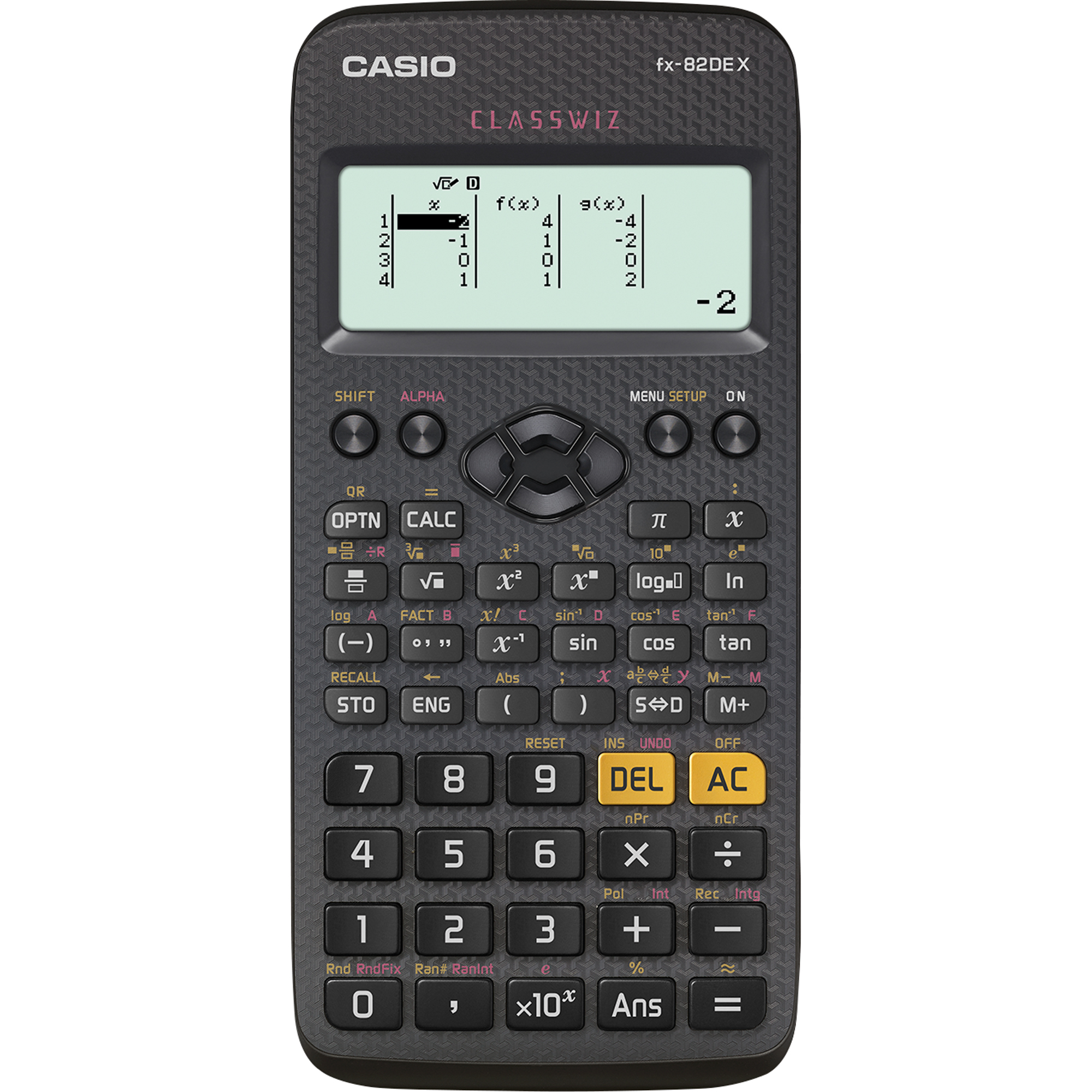 CASIO Schulrechner FX-82DEX-W-ET Batterie