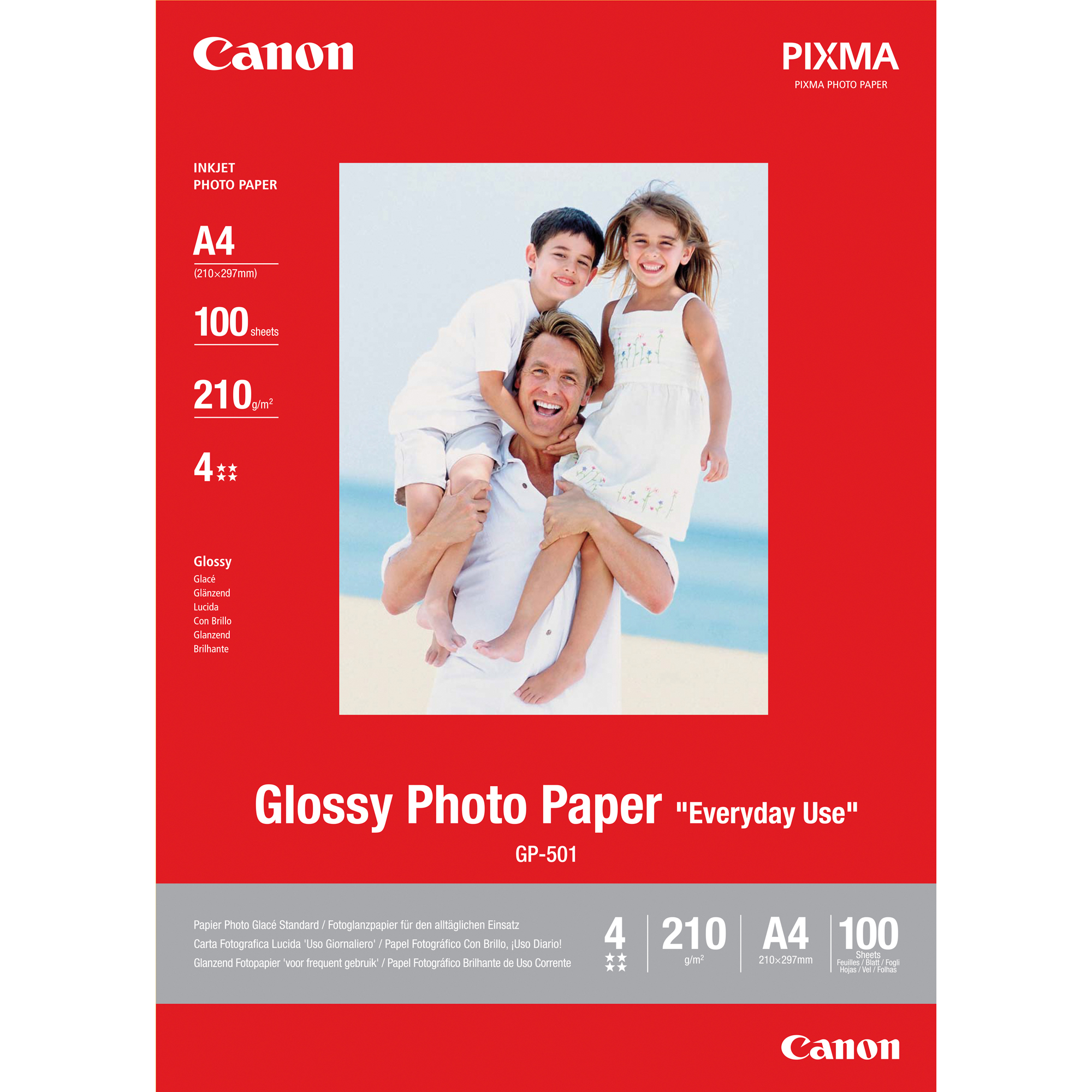Canon Fotopapier Glossy DIN A4