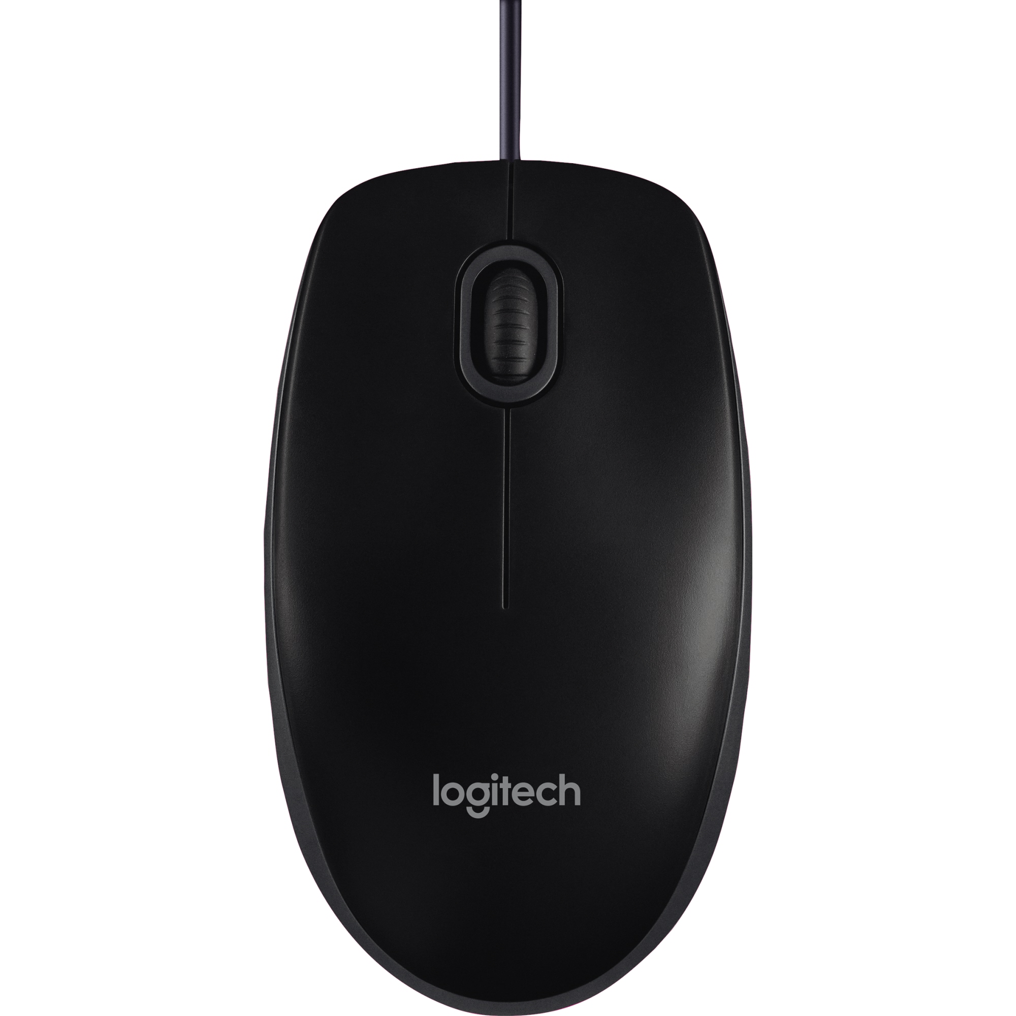Logitech Optische PC Maus B100 schwarz