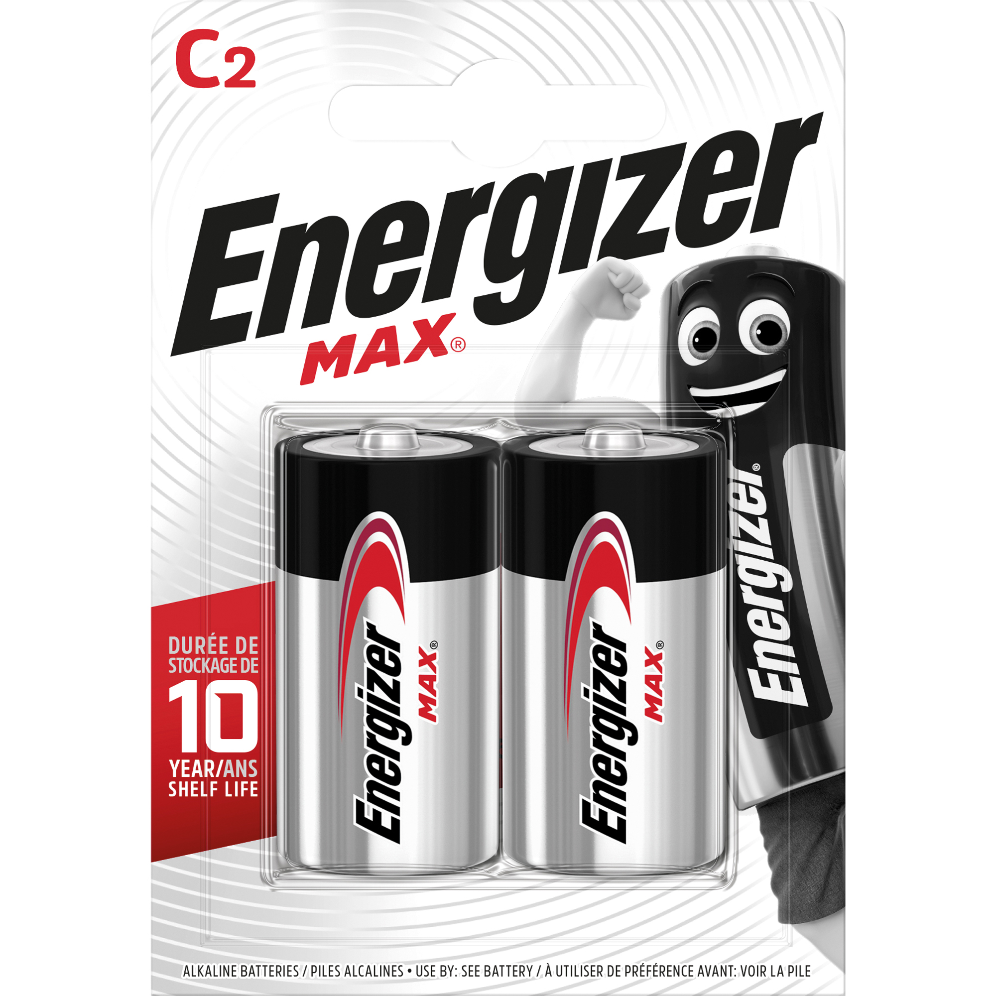 Energizer Batterie Max Alkaline E302306700 CBabyLR14 2 St.Pack.