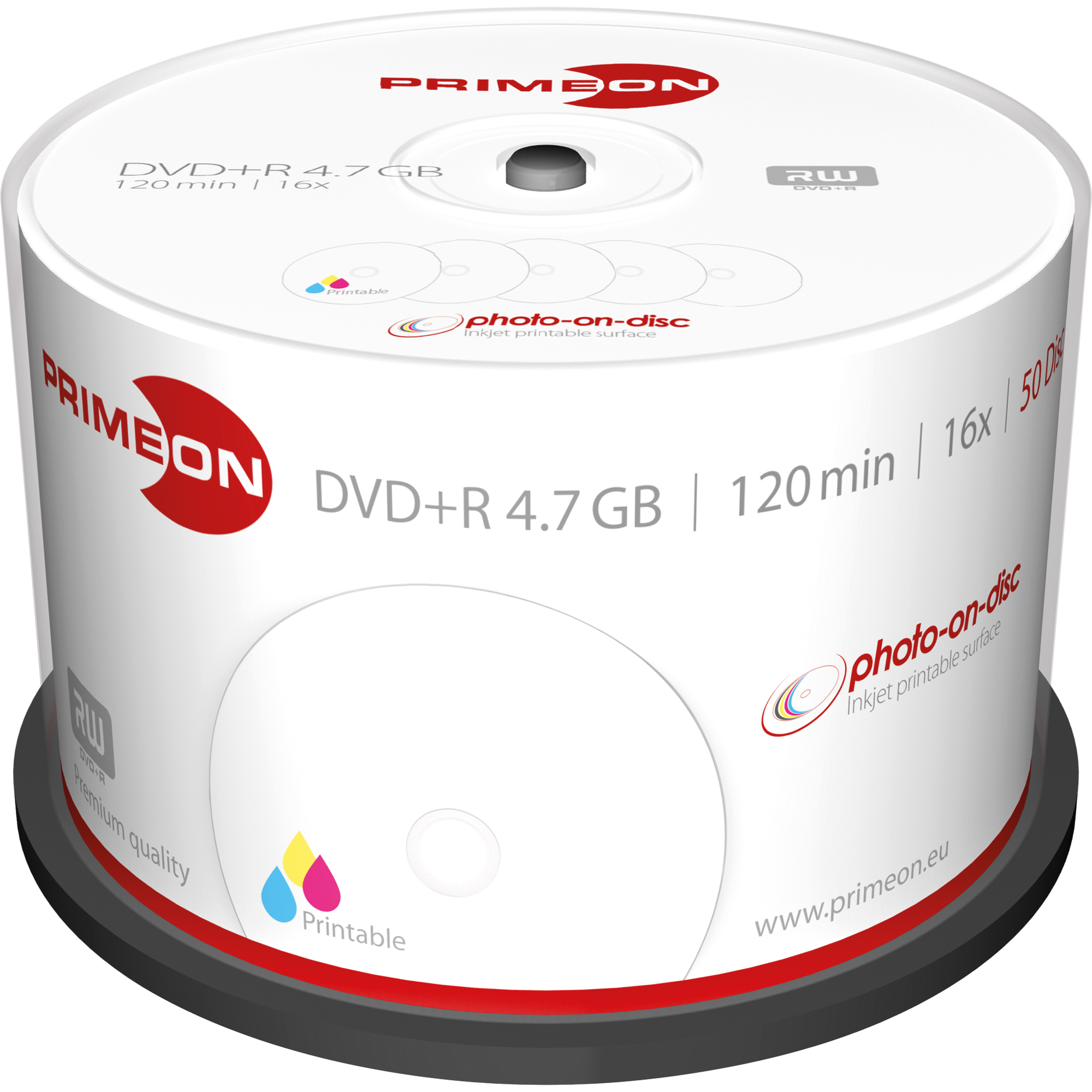 PRIMEON DVD+R Single Layer 50 St.