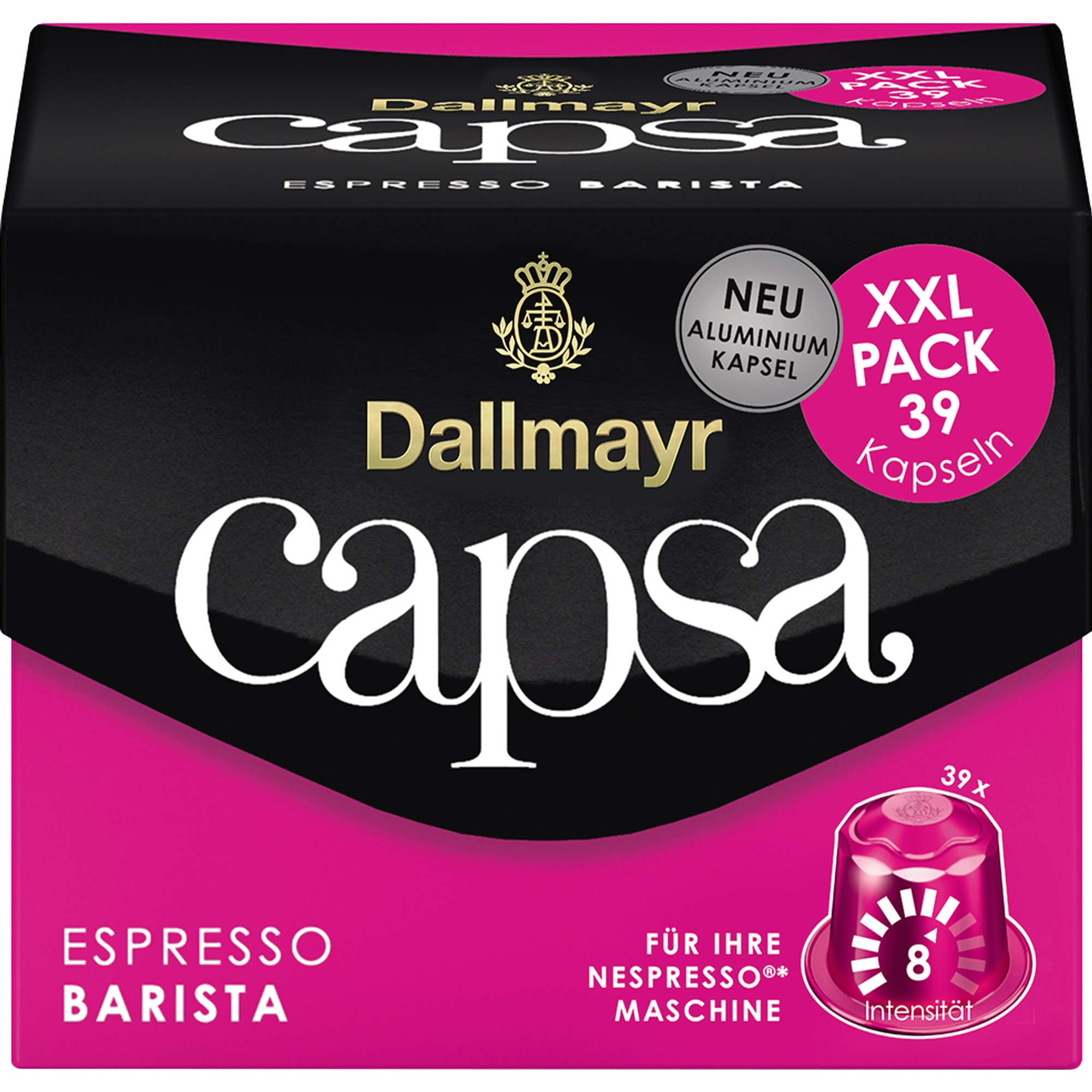 Dallmayr Kaffeekapsel capsa Barista XXL