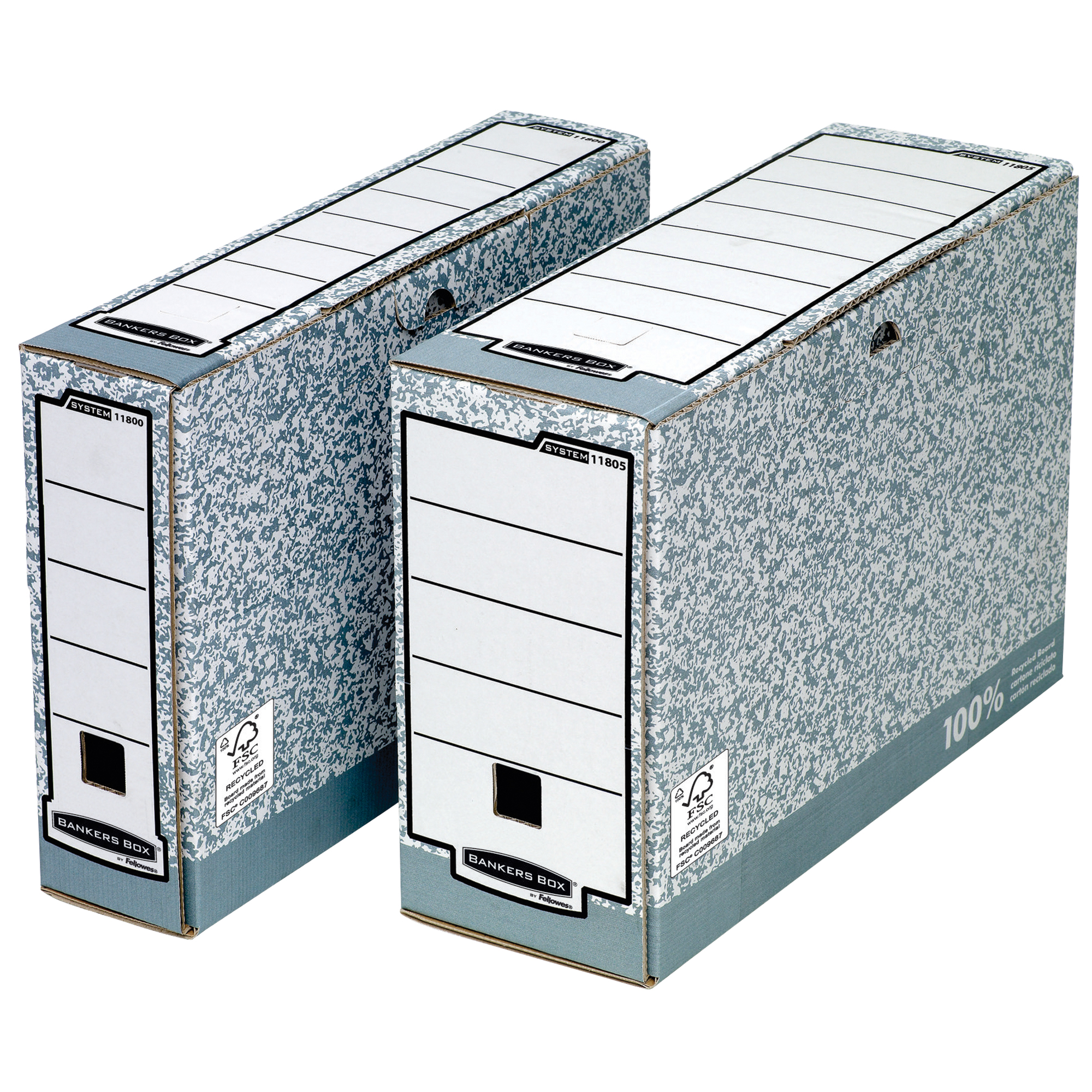 Bankers Box® Archivschachtel System 8 x 31,5 x 26 cm