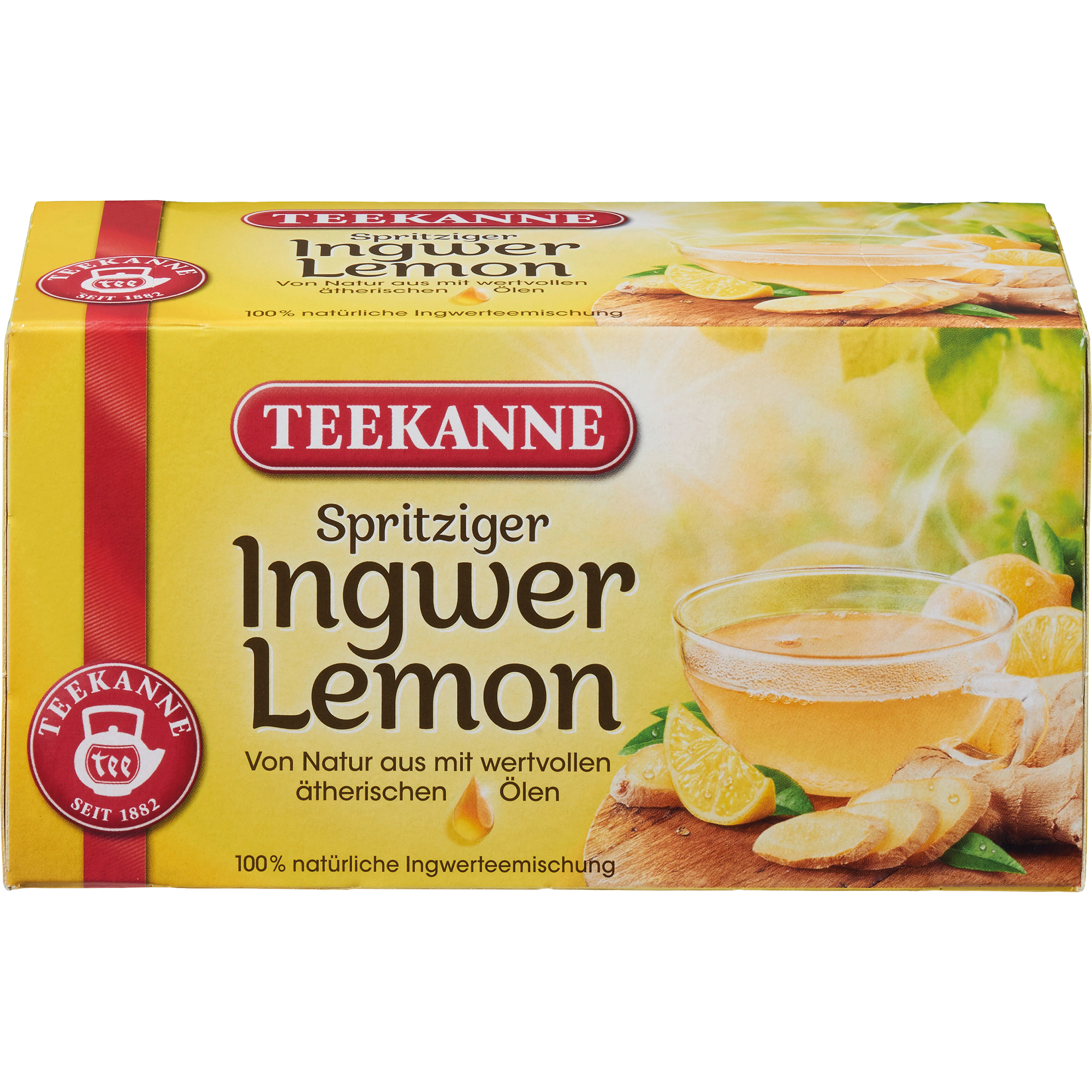 Teekanne Tee Ingwer-Lemon