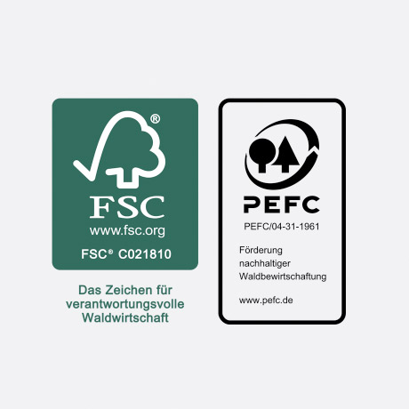 SIGEL ist FSC und PEFC zertifiziert