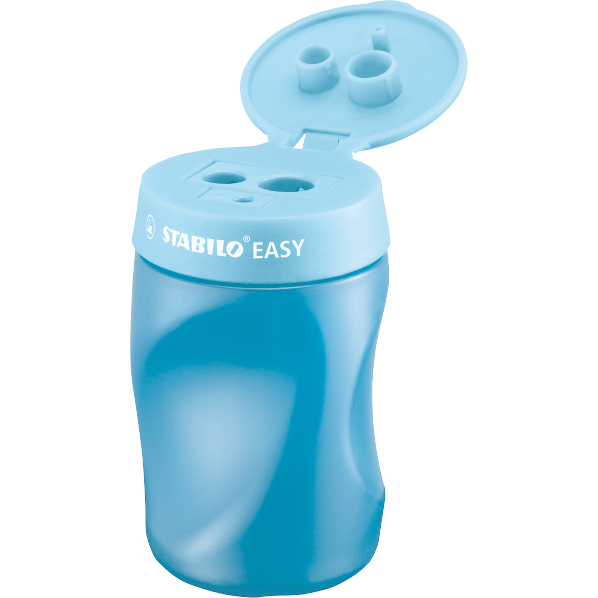 STABILO® EASYsharpener Dosenspitzer für Rechtshänder blau