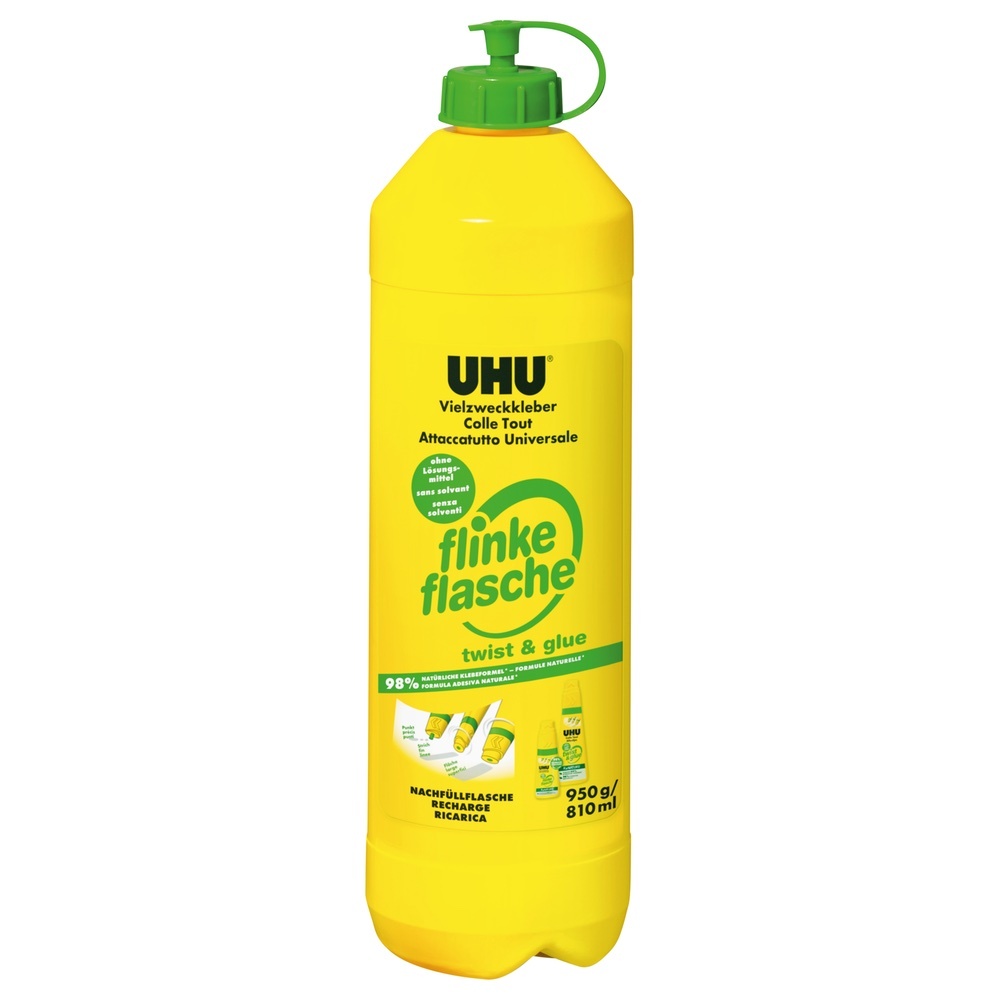 UHU® Nachfüllflasche Alleskleber flinke flasche Flasche