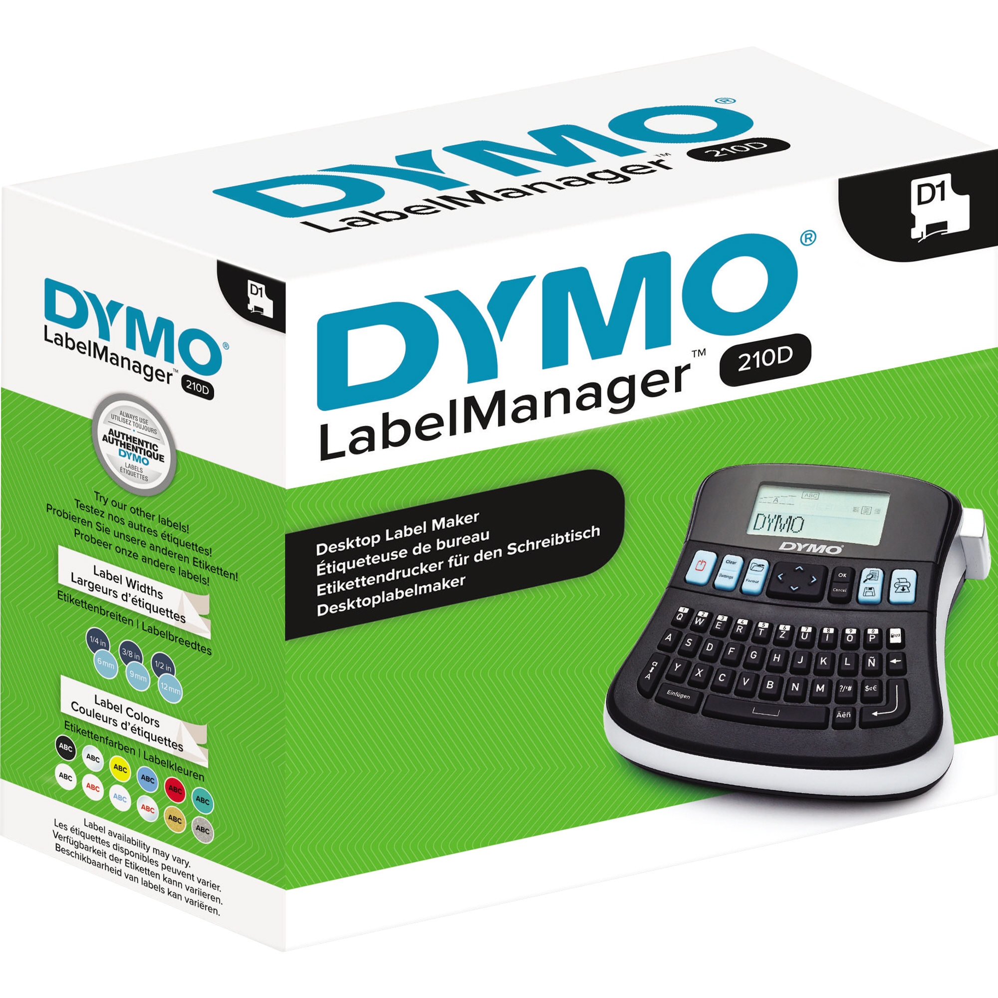 DYMO® Beschriftungsgerät LabelManager™ 210D 12 mm/s