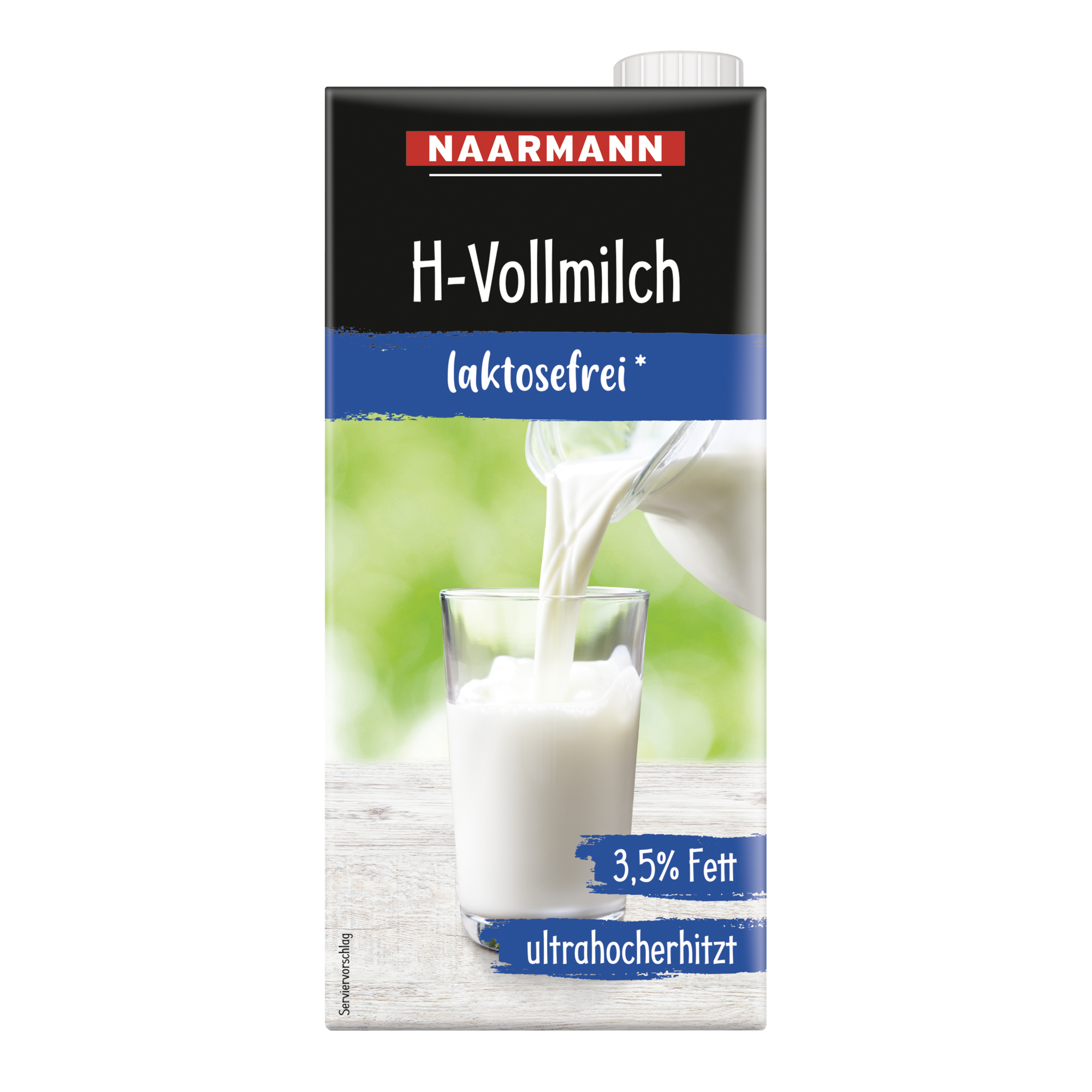 H-Milch 3,5% Fett laktosefrei (12 Pck./Stiege)