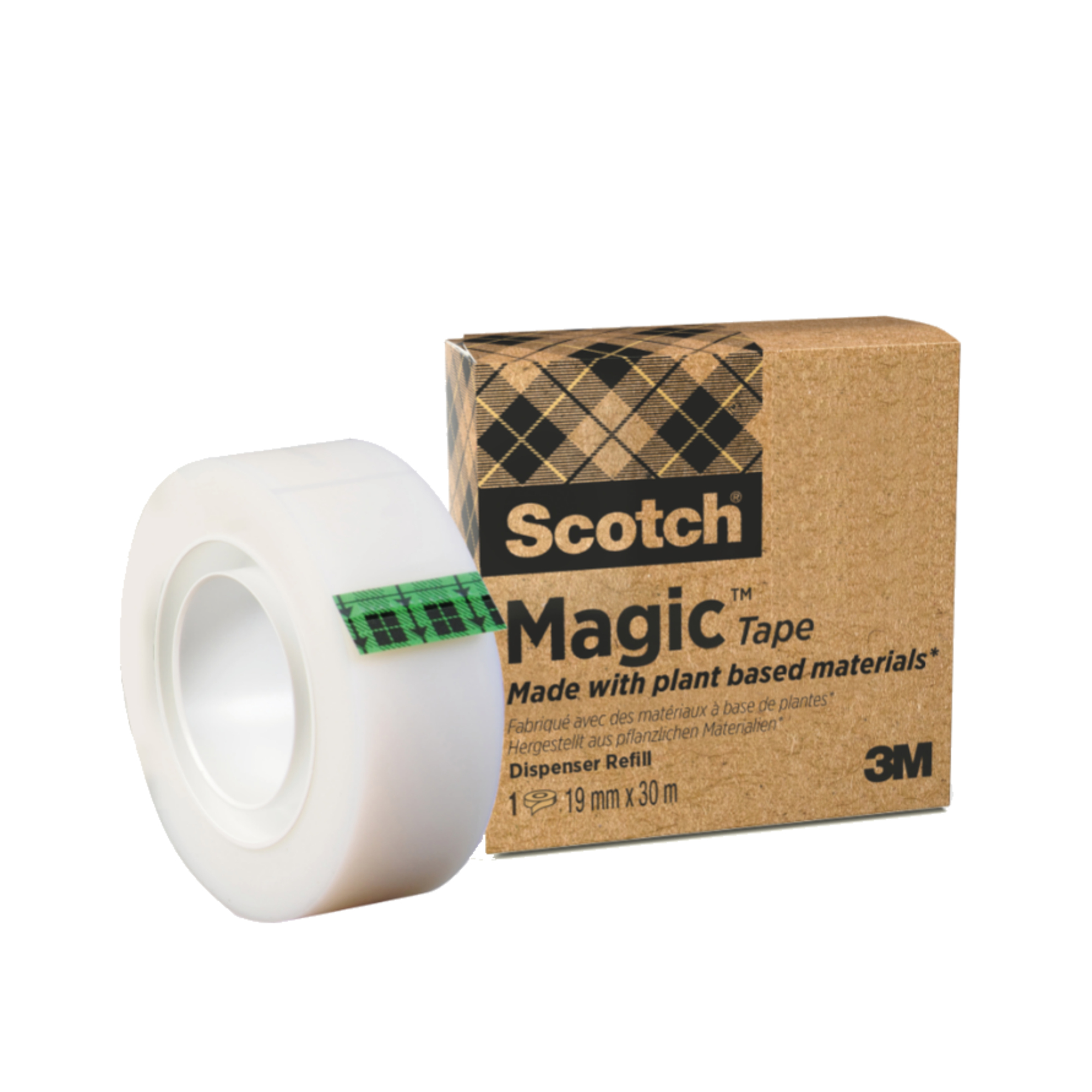 Scotch® Klebeband Magic™ A greener choice 19mmx33m beschriftbar unsichtbar
