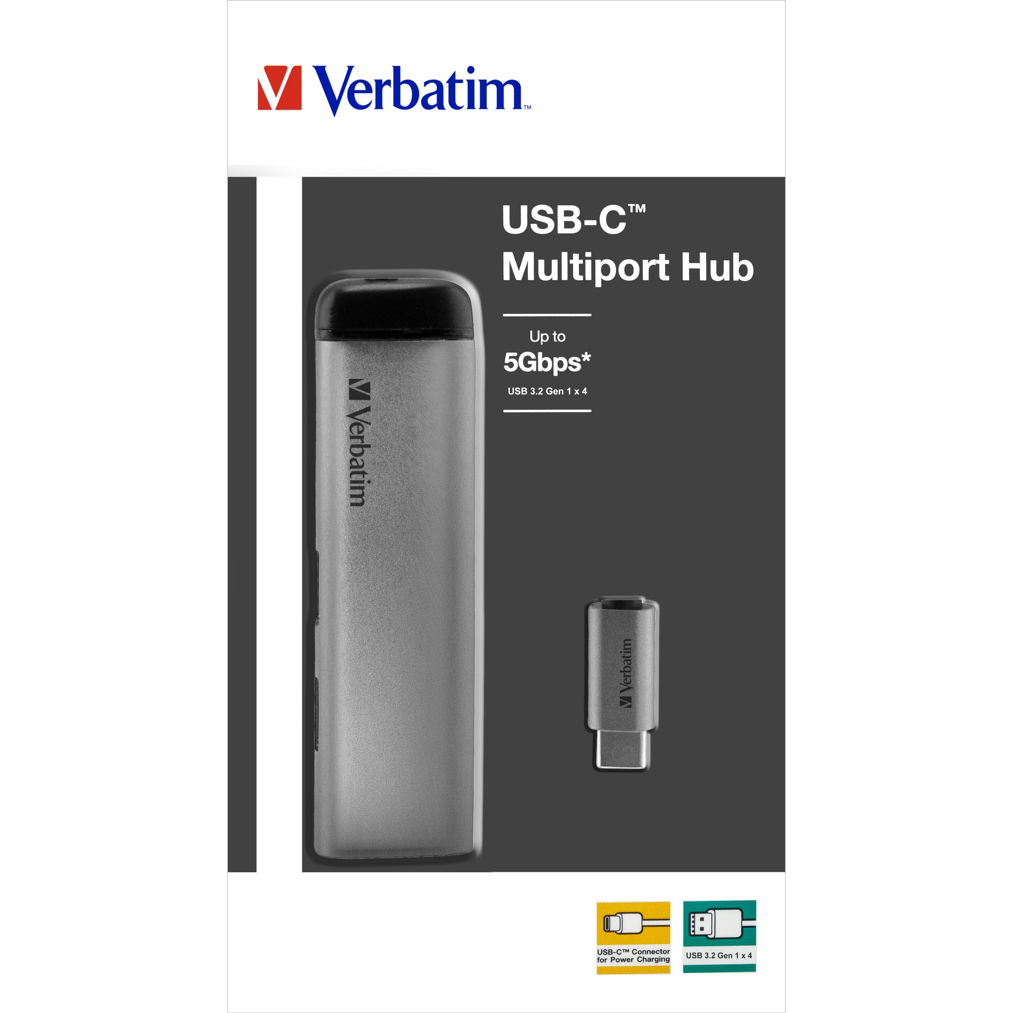 Verbatim Multiport-Hub USB-C 3.2 Gen1