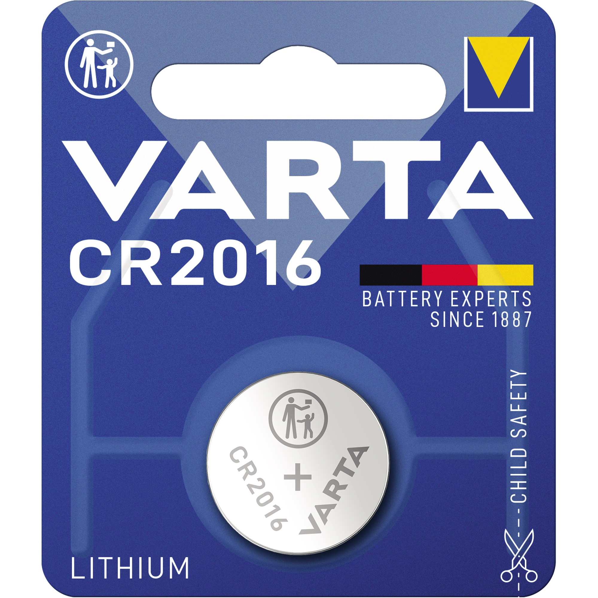 Varta Knopfzelle CR2016