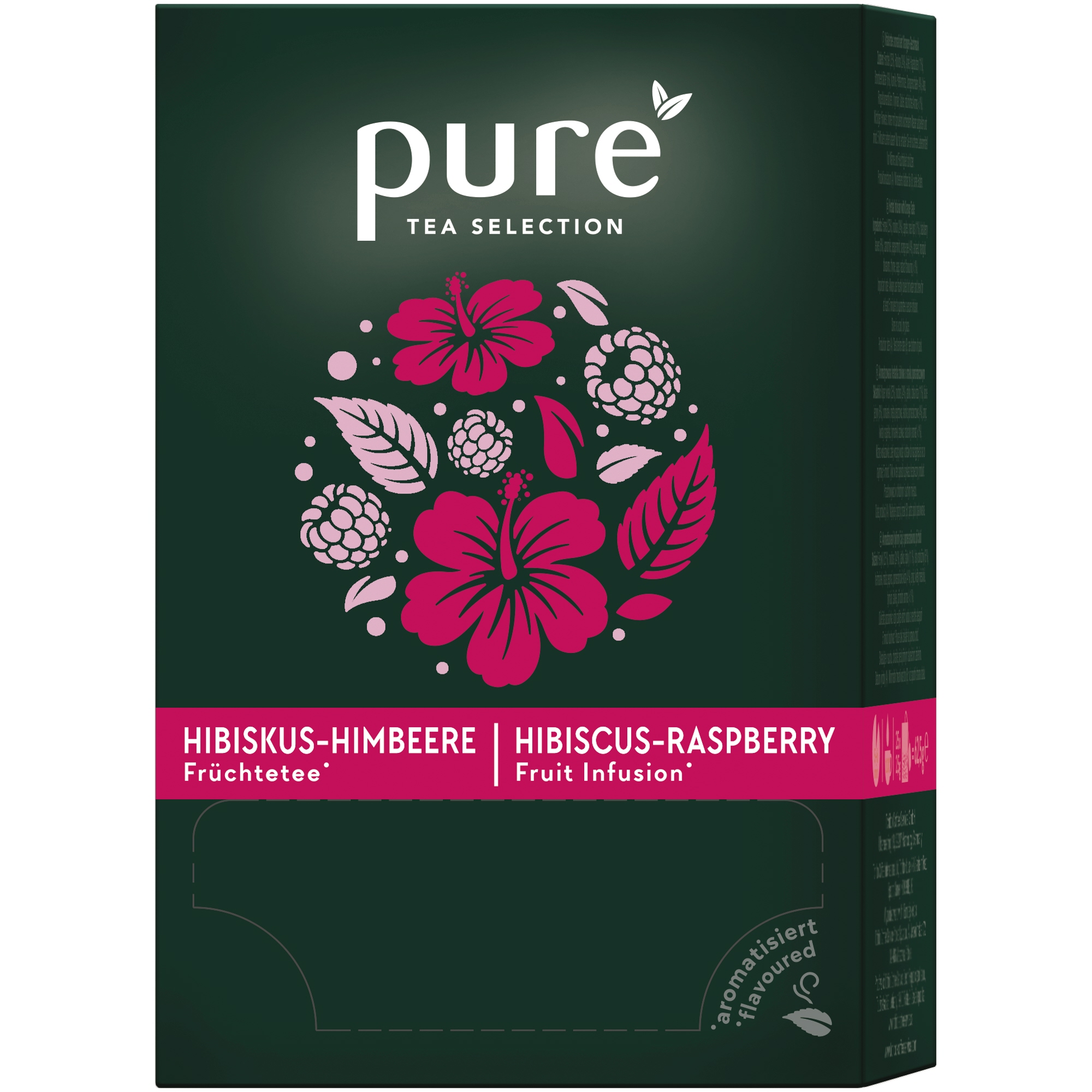 PURE Tee Selection 25er Packung Hibiskus Himbeere