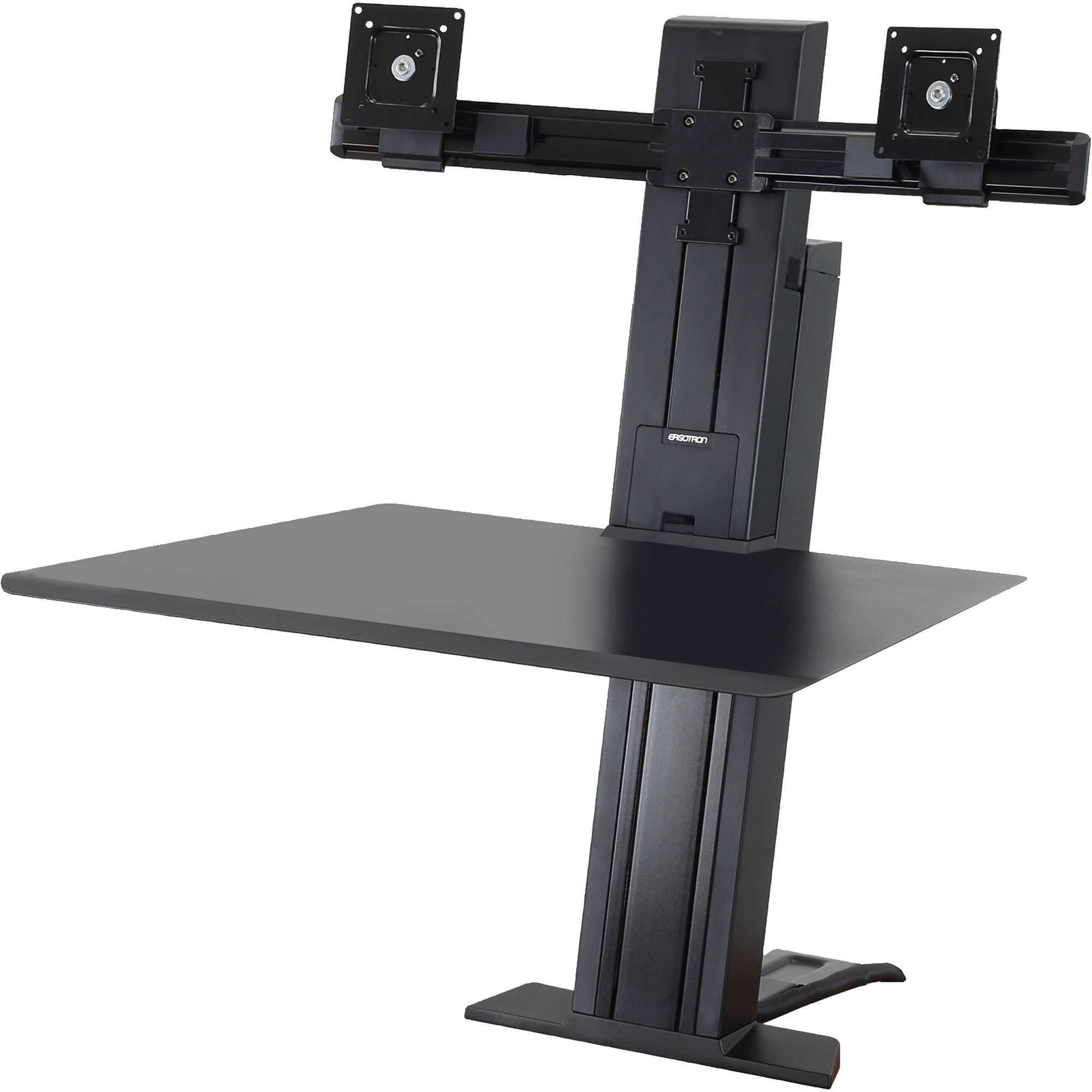 ERGOTRON Sitz-Steh Plattform 33-407-085 für 2 Monitore schwarz