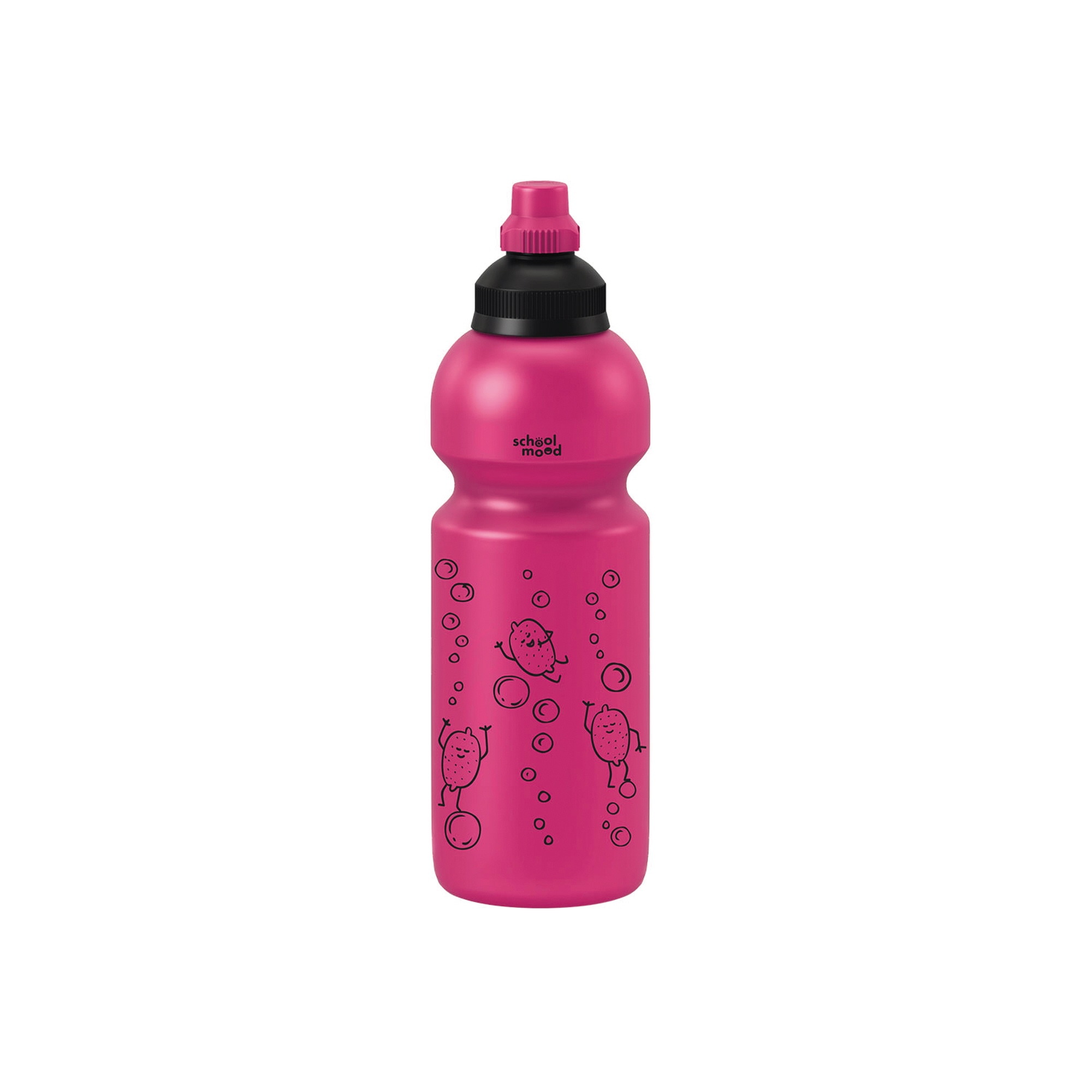 school mood Trinkflasche pink, 600 ml