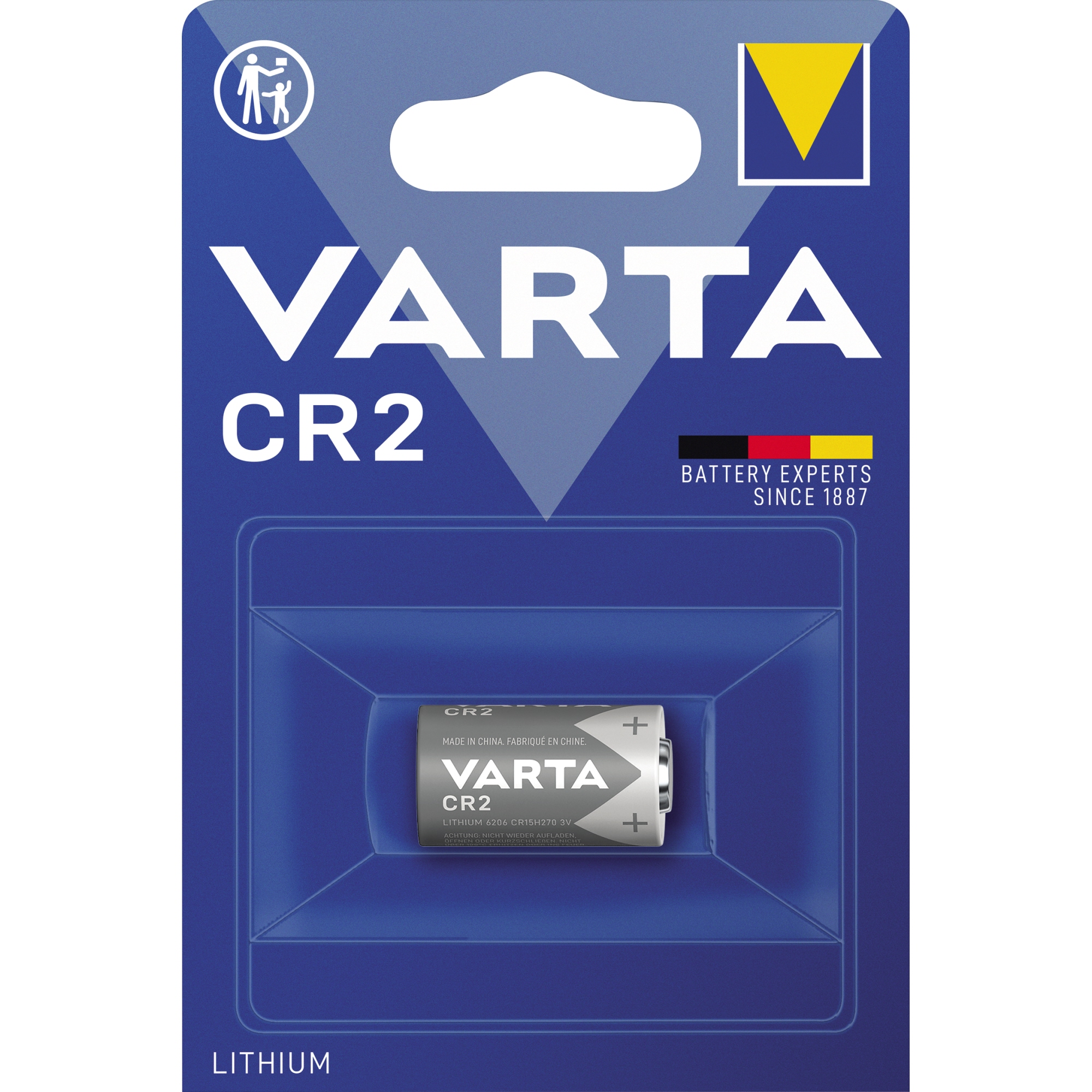 Varta Batterie Professional Lithium CR2