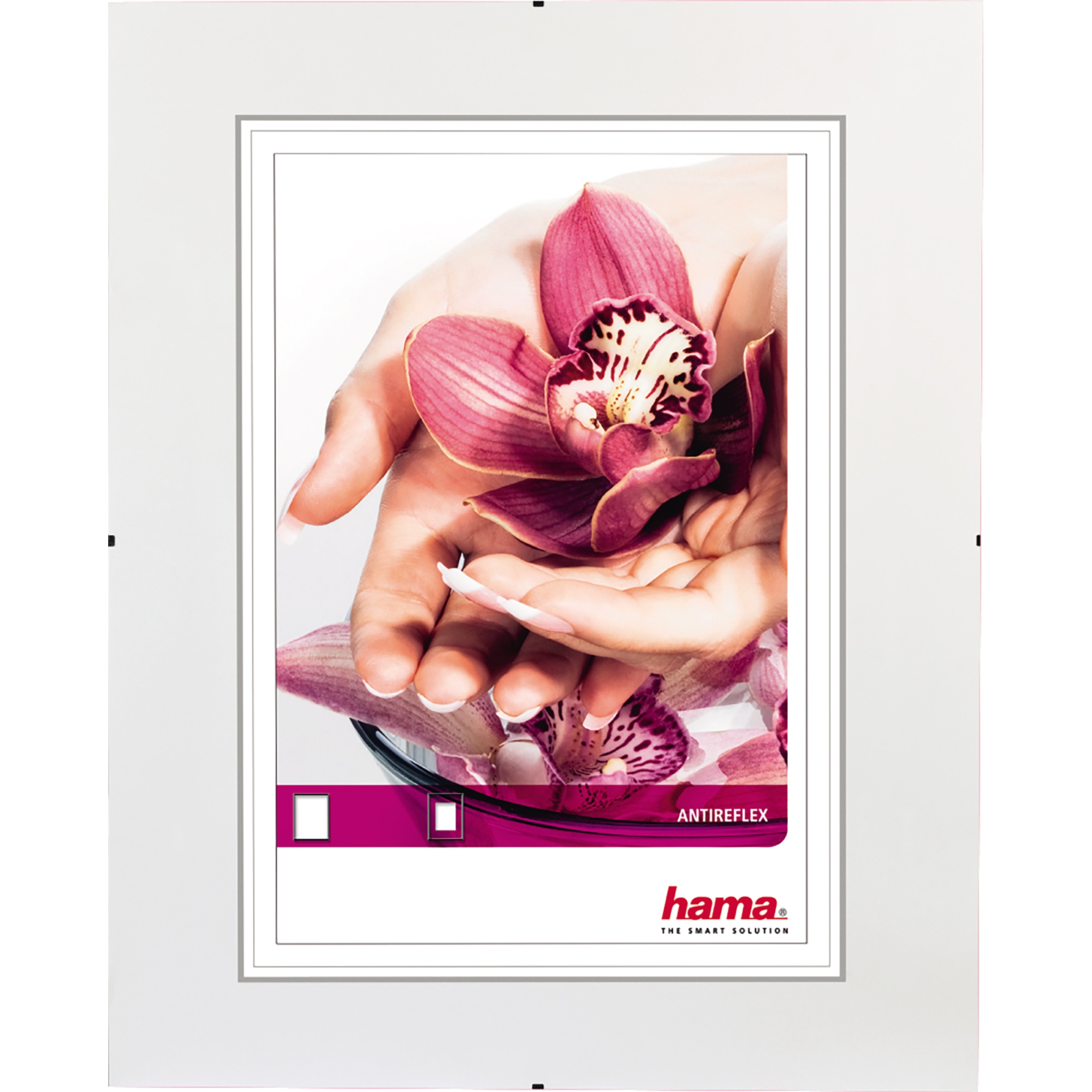 Hama Bilderrahmen Clip-Fix 50 x 70 cm Antireflexglas
