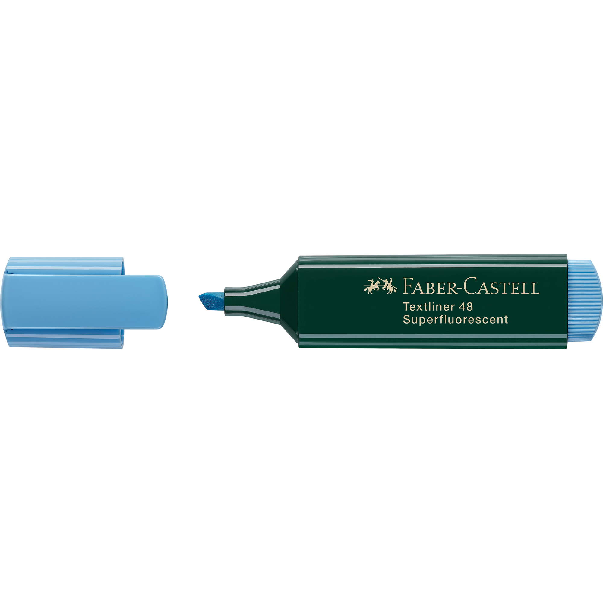 Faber-Castell Textmarker TEXTLINER 48 Refill blau