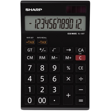 Sharp Tischrechner EL-125TWH
