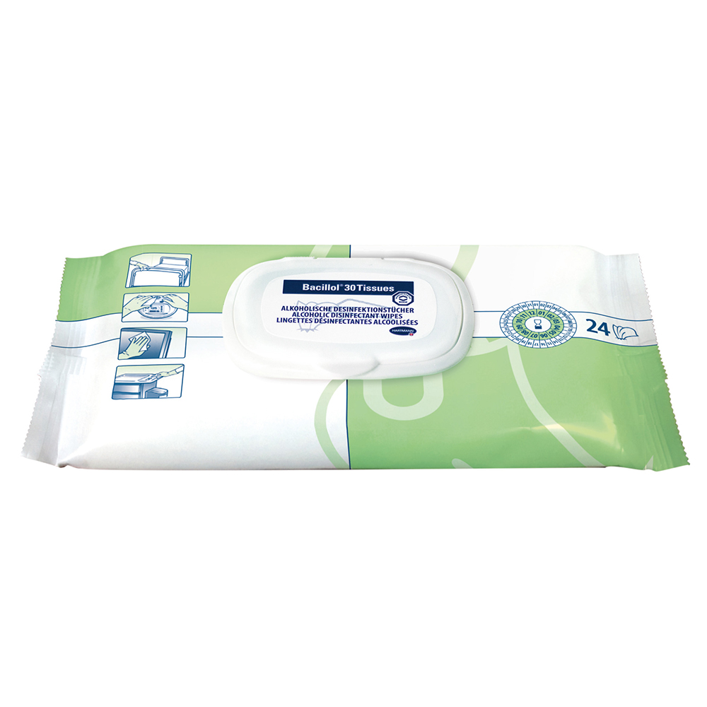 Bacillol® Schnell-Desinfektionstücher 30 Tissues 24 Tücher