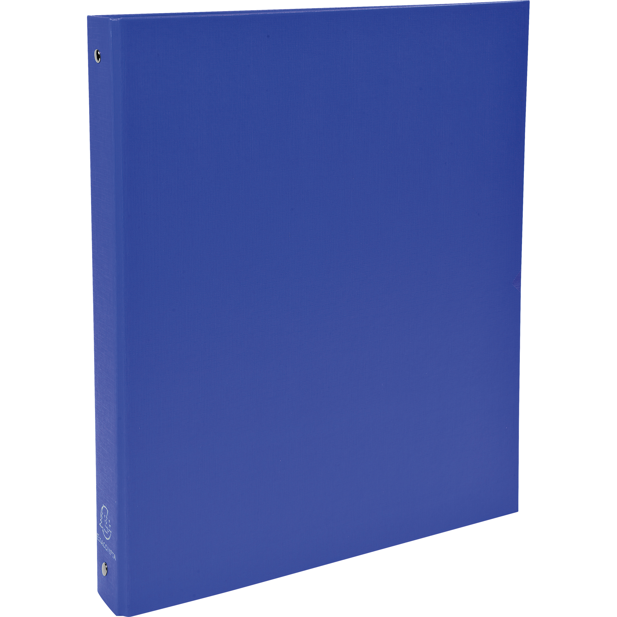 Exacompta Ringbuch DIN A4 4 Ringe, Rundmechanik blau
