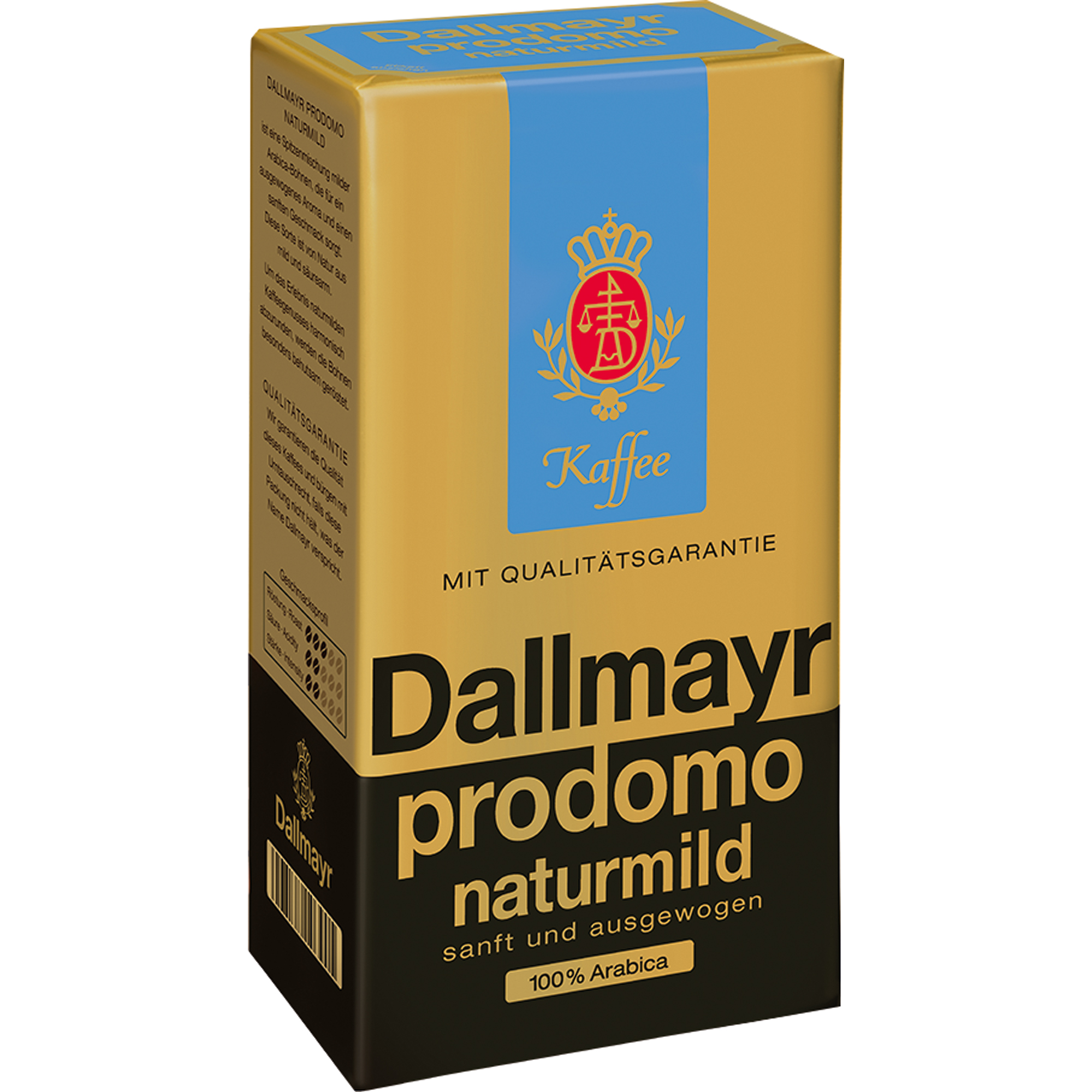 Dallmayr Kaffee prodomo gemahlen naturmild, Arabica