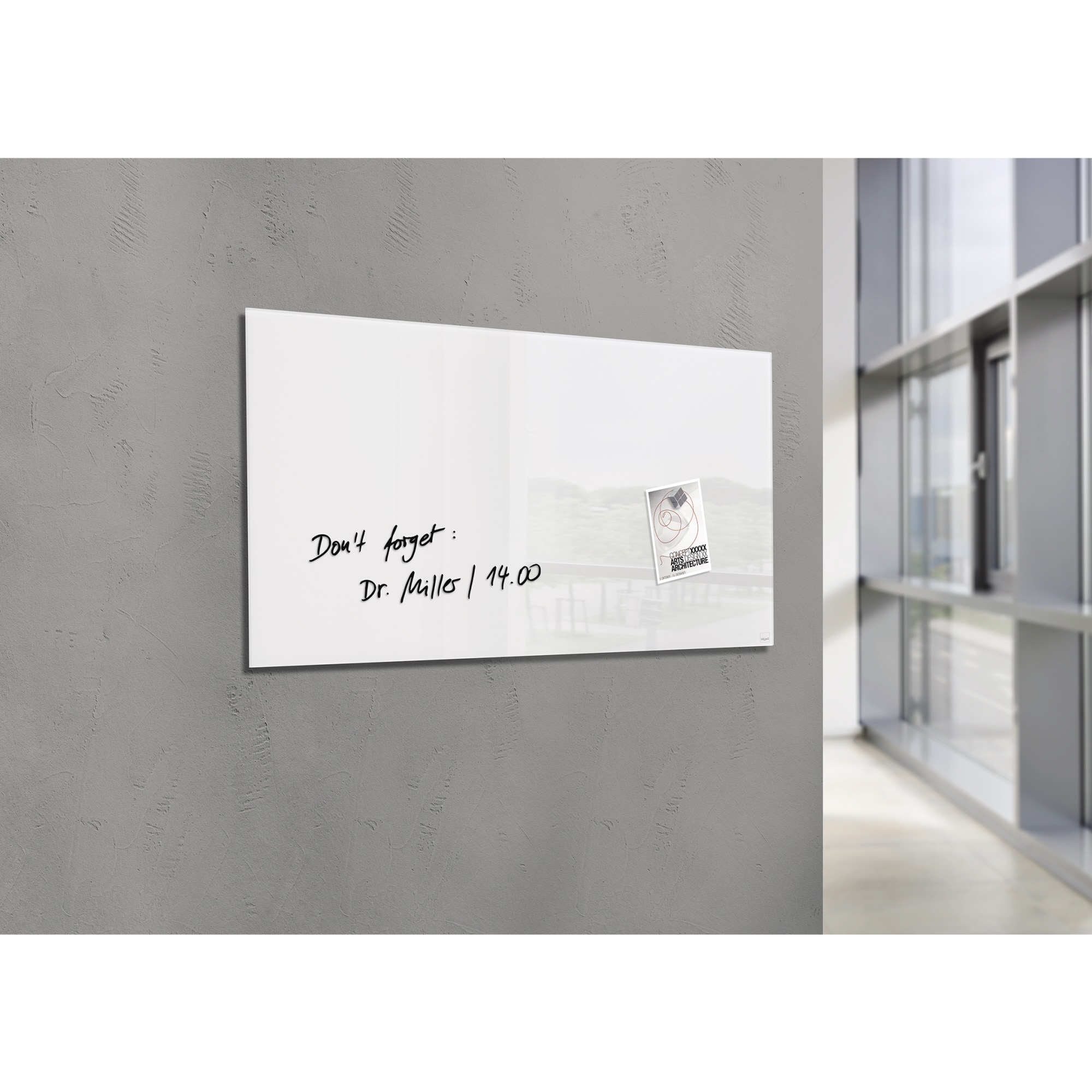 SIGEL Glasboard artverum® 91 x 46 cm super-weiß