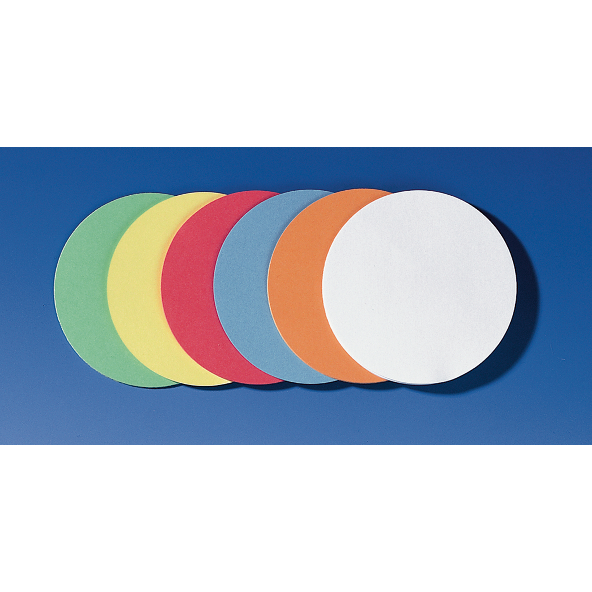 Franken Moderationskarte Kreis 9,5 cm verschiedene Farben, sortiert
