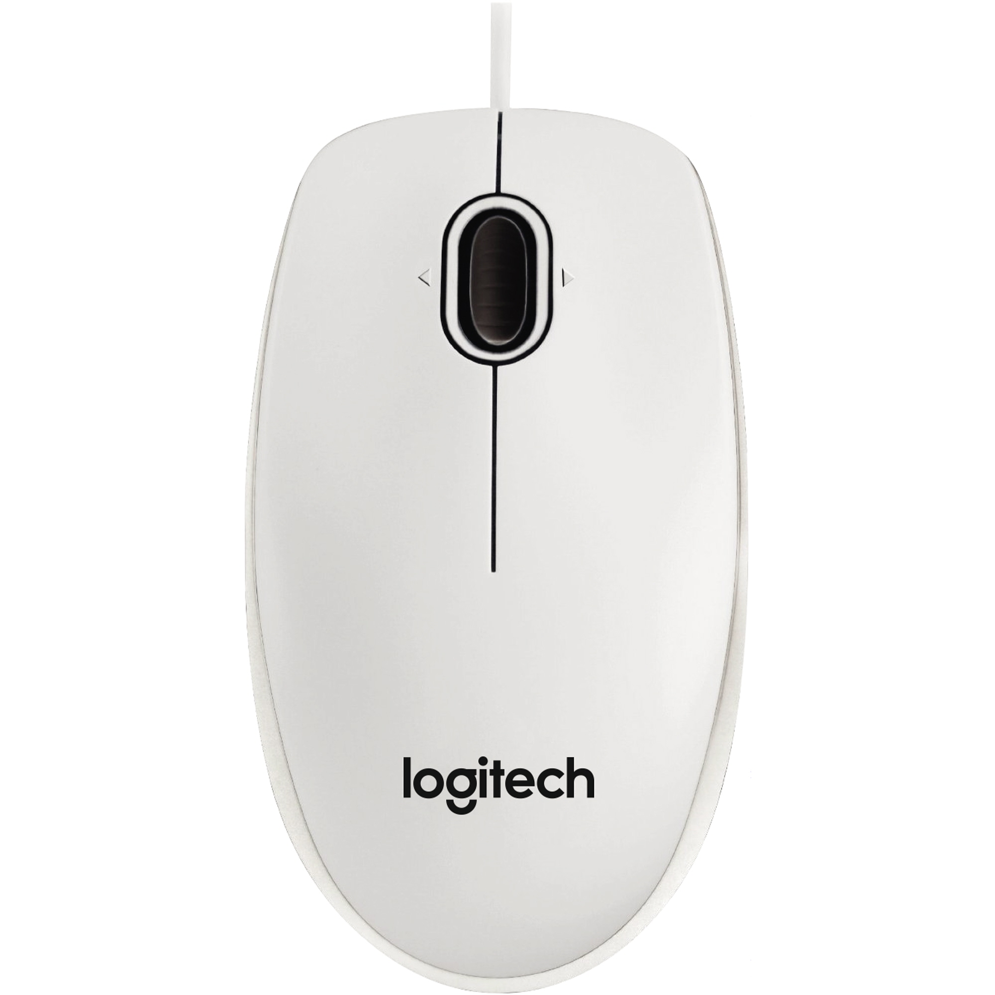 Logitech Optische PC Maus B100 weiß