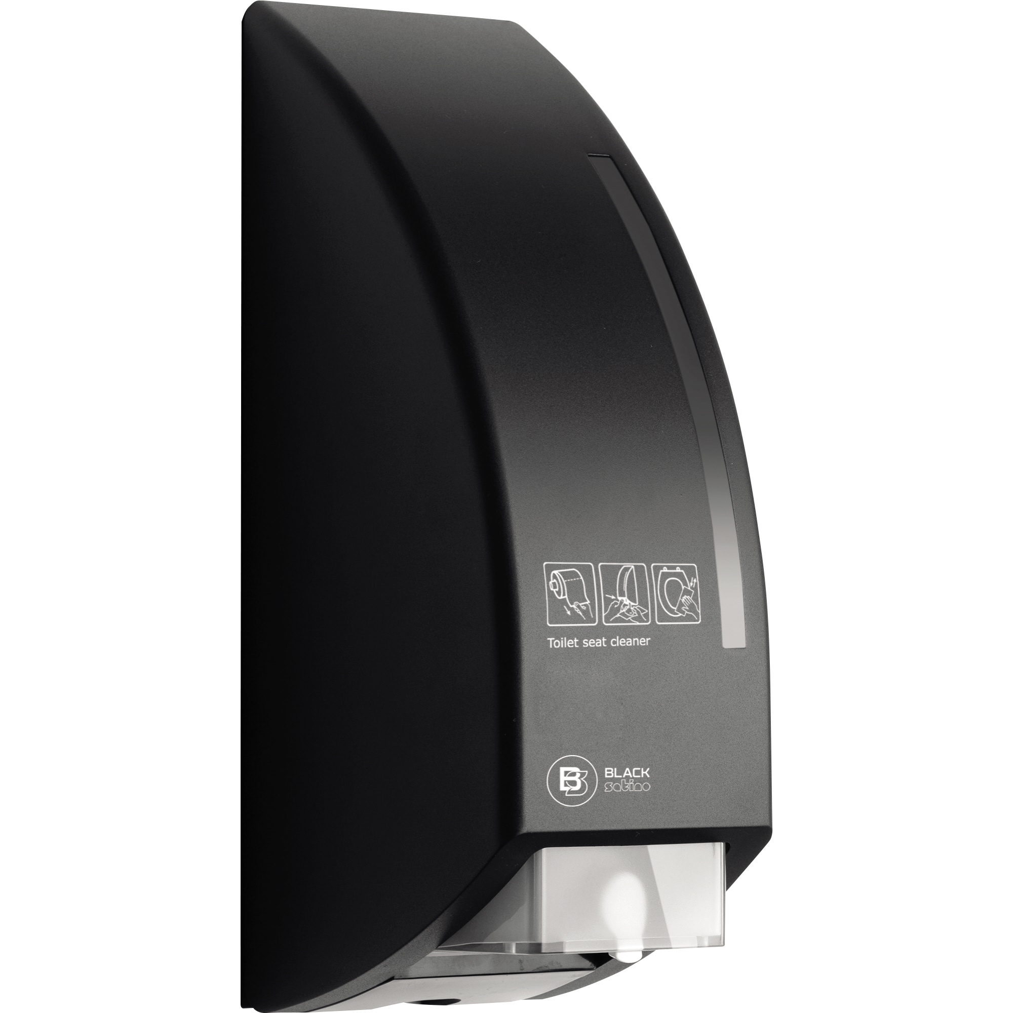 BlackSatino Spender SC10 Toilettensitzreiniger Kunststoff RC schwarz