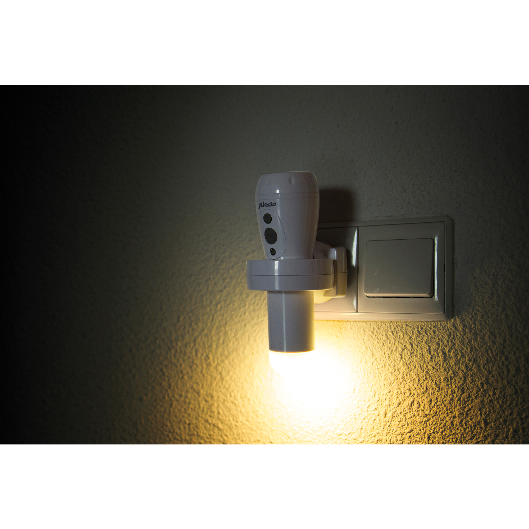 Alecto Taschenlampe ATL-110 LED aufladbar ws