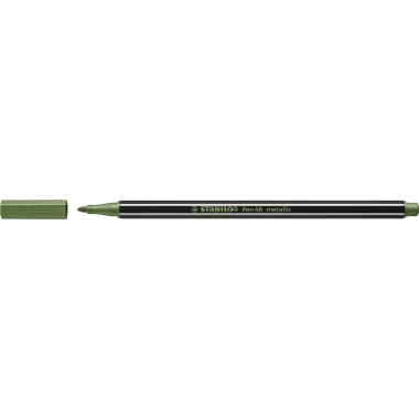 STABILO® Fasermaler Pen 68 metallic hellgrün
