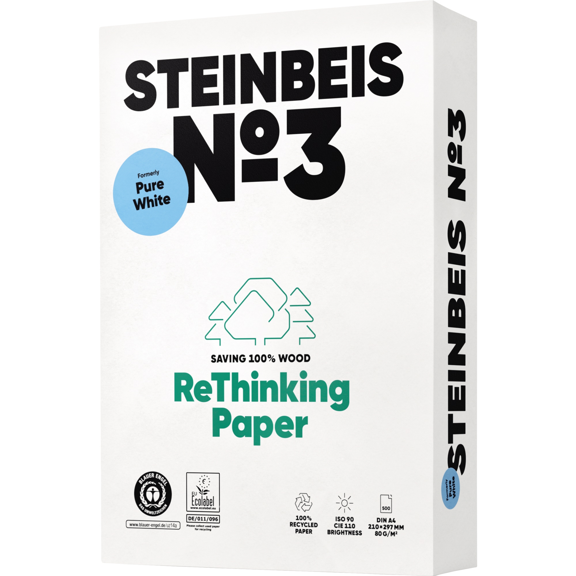 Steinbeis Kopierpapier Pure White DIN A4 No. 3
