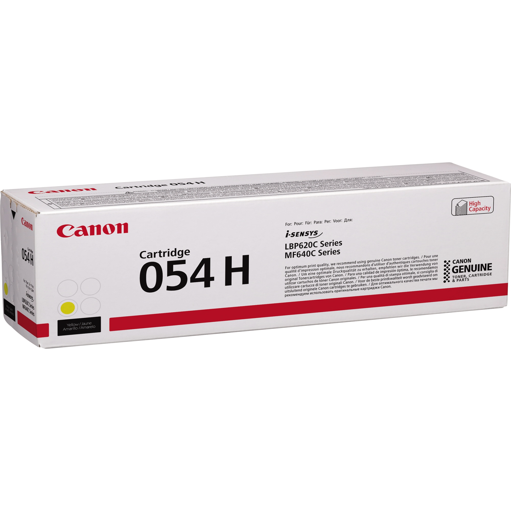 Canon Toner 054 H ca. 2.300 Seiten gelb