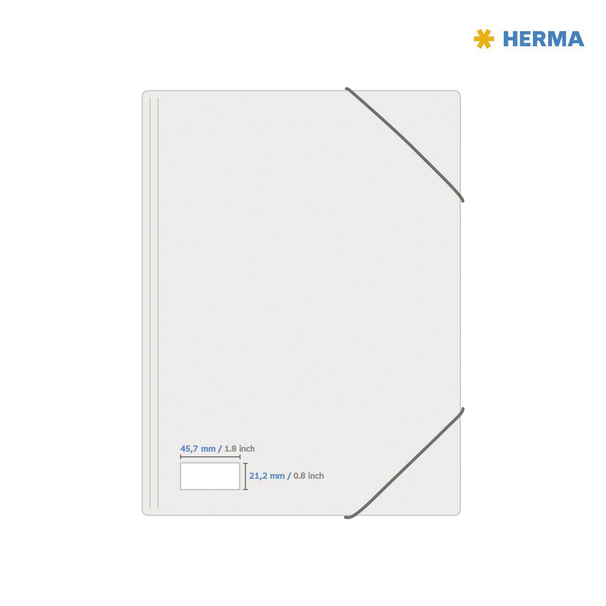 HERMA Folienetikett 45,7 x 21,2 mm