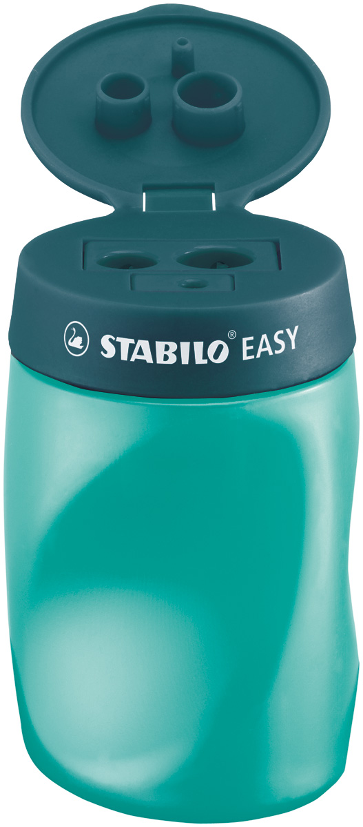STABILO® EASYsharpener Dosenspitzer für Rechtshänder petrol