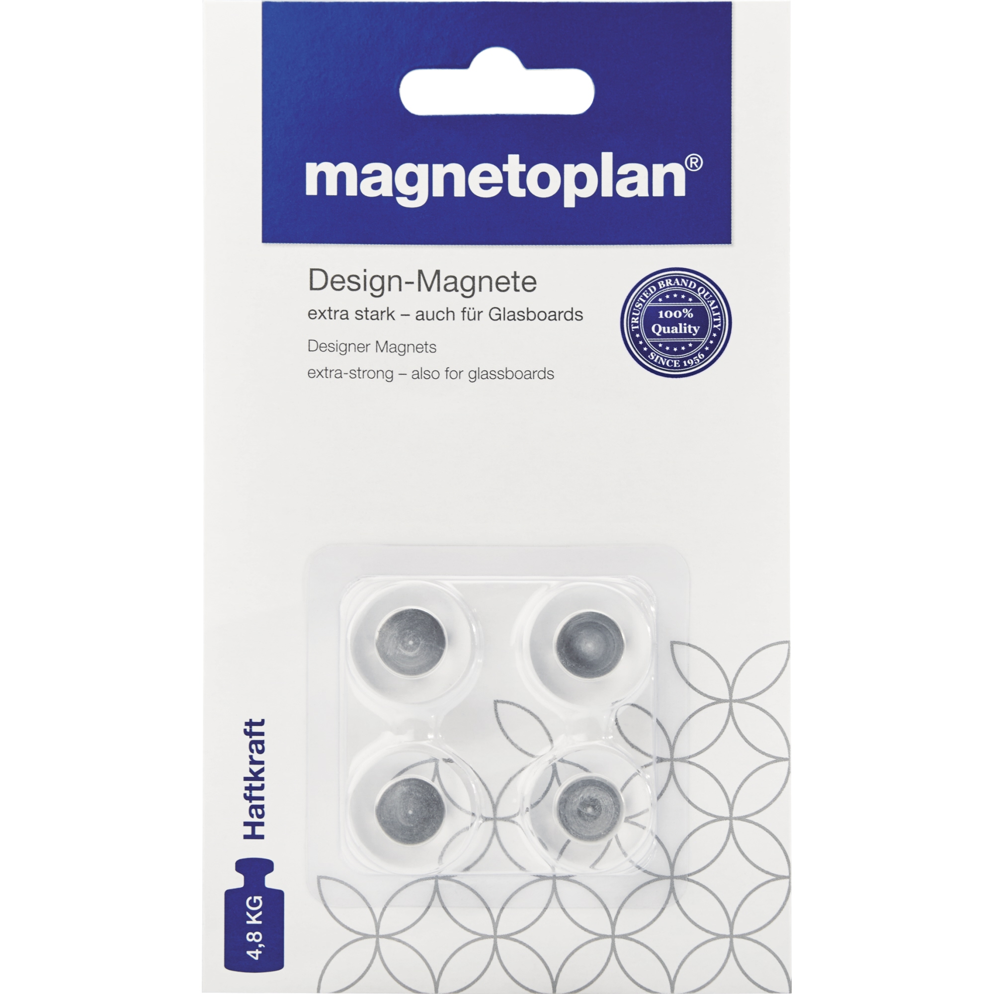 magnetoplan® Magnet Design aus Acryl extra stark