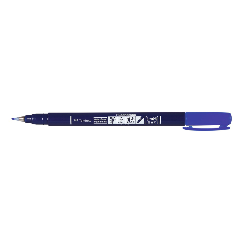 Tombow Brush Pen Fudenosuke blau