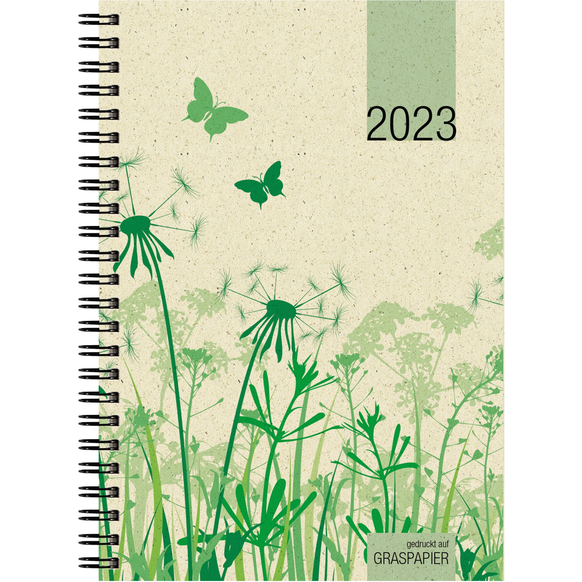 ZETTLER Taschenkalender aus Graspapier 759