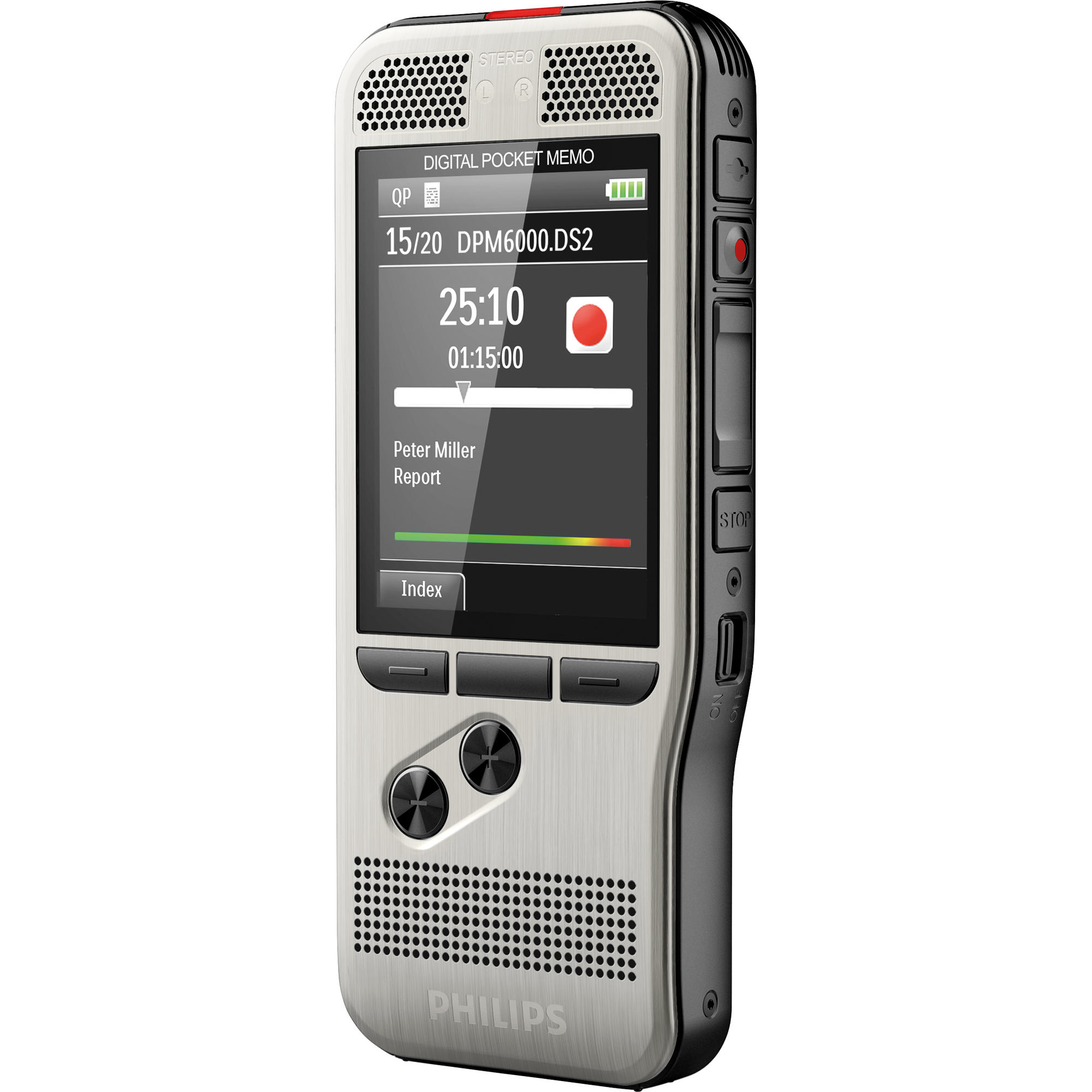 Philips Diktiergerät Digital Pocket Memo DPM600002