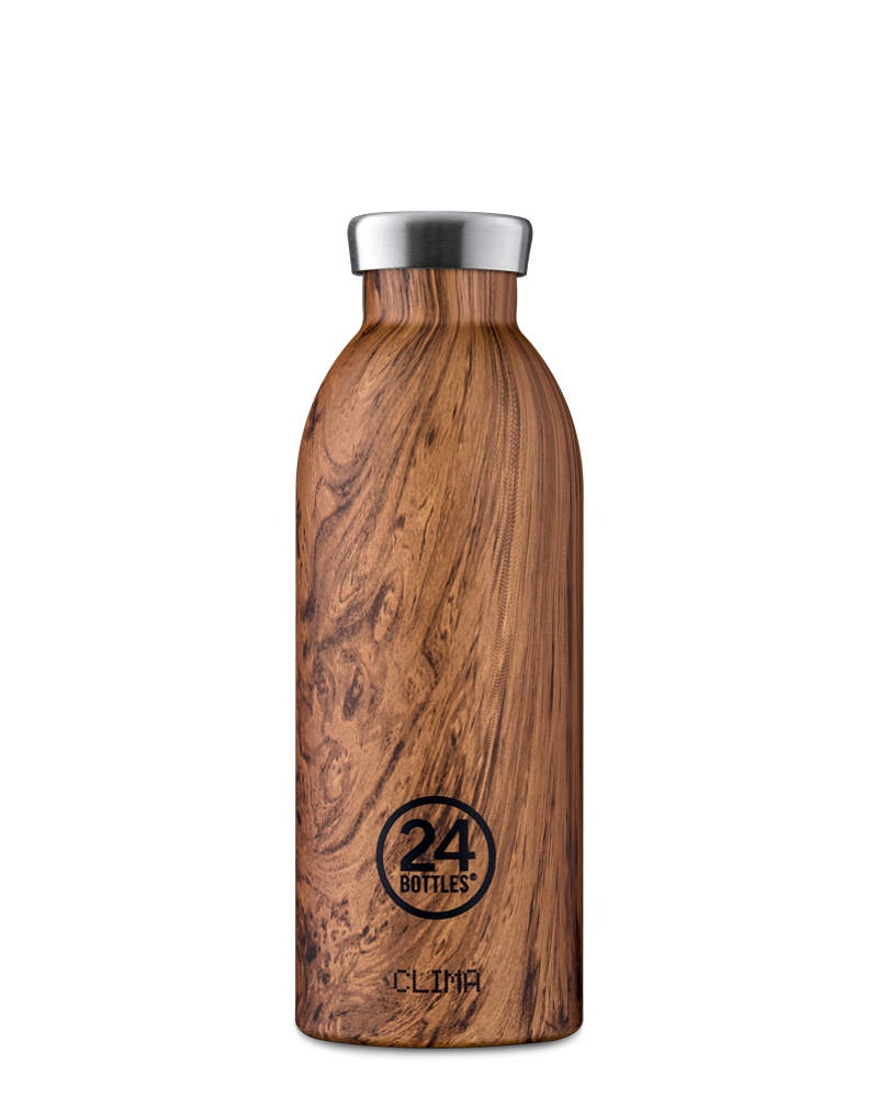 24BOTTLES® Trinkflasche Clima 500 Sequoia Wood