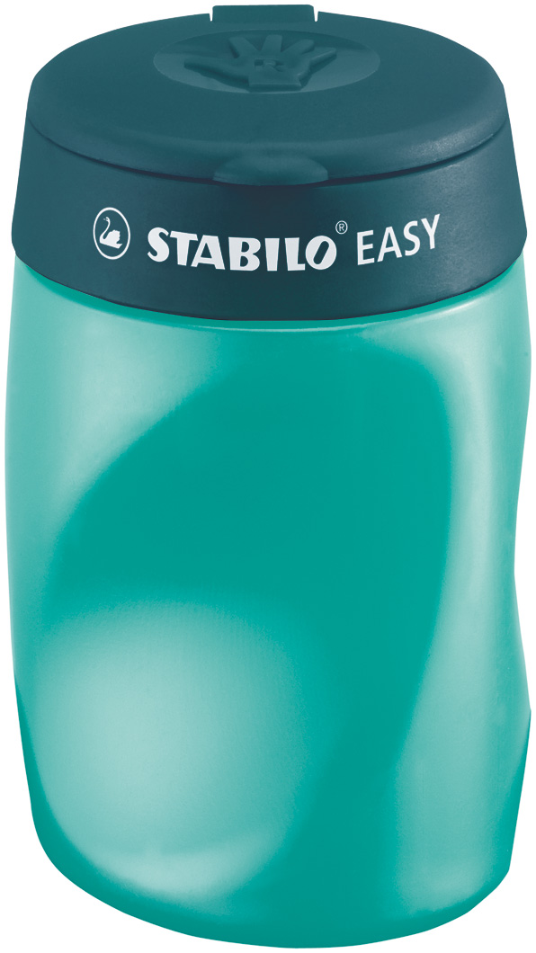 STABILO® EASYsharpener Dosenspitzer für Rechtshänder petrol