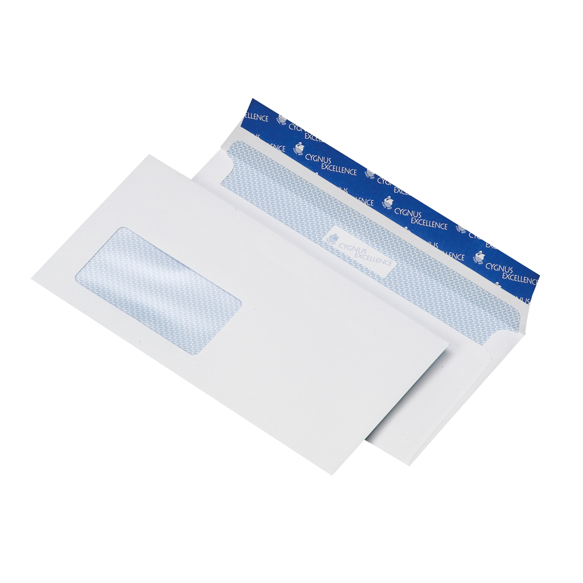Lemppenau + Rössler-Kuvert Briefumschlag CYGNUS EXCELLENCE® DIN lang 500St/Pck. mit Fenster