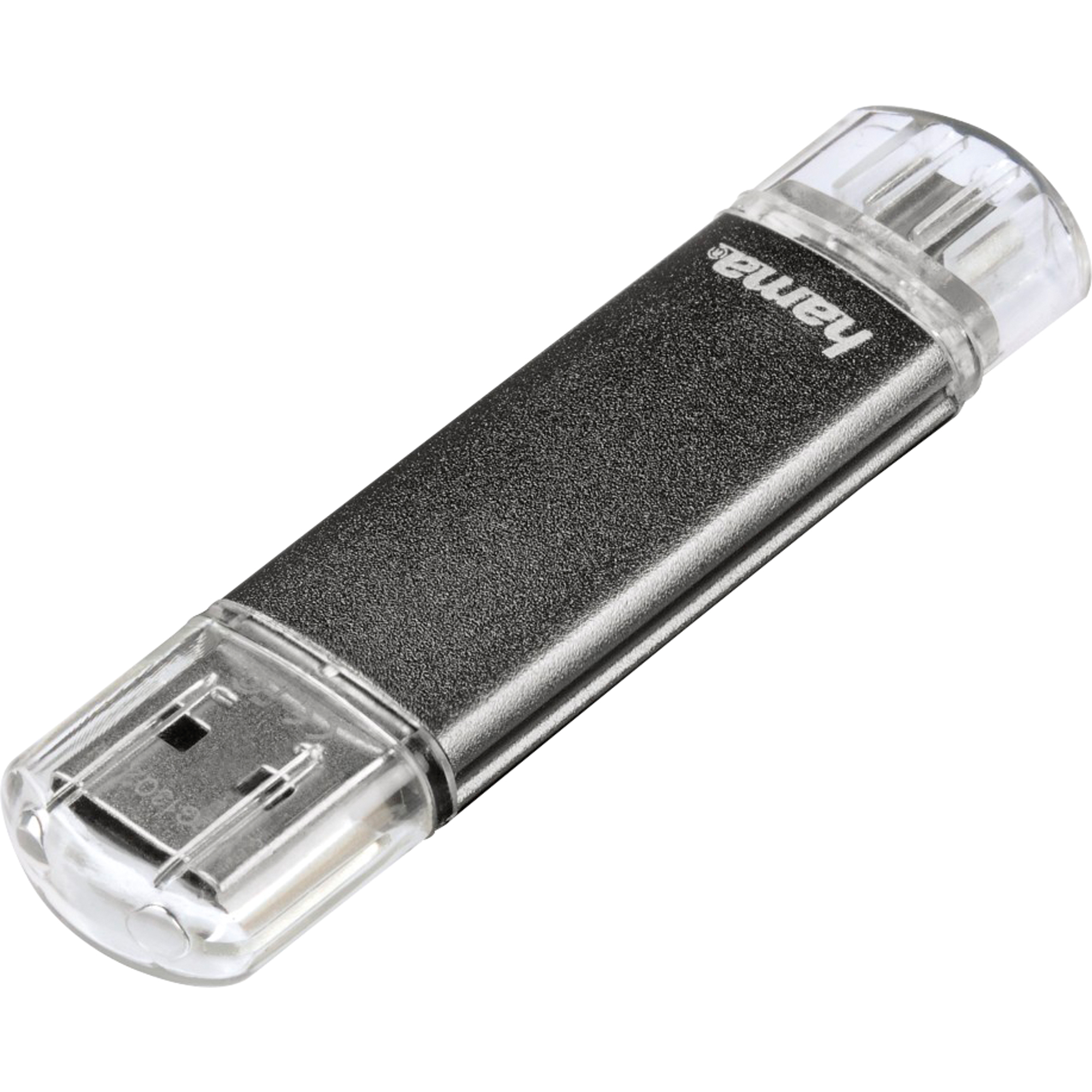 Hama USB Stick Laeta Twin USB 2.0 64 Gbyte