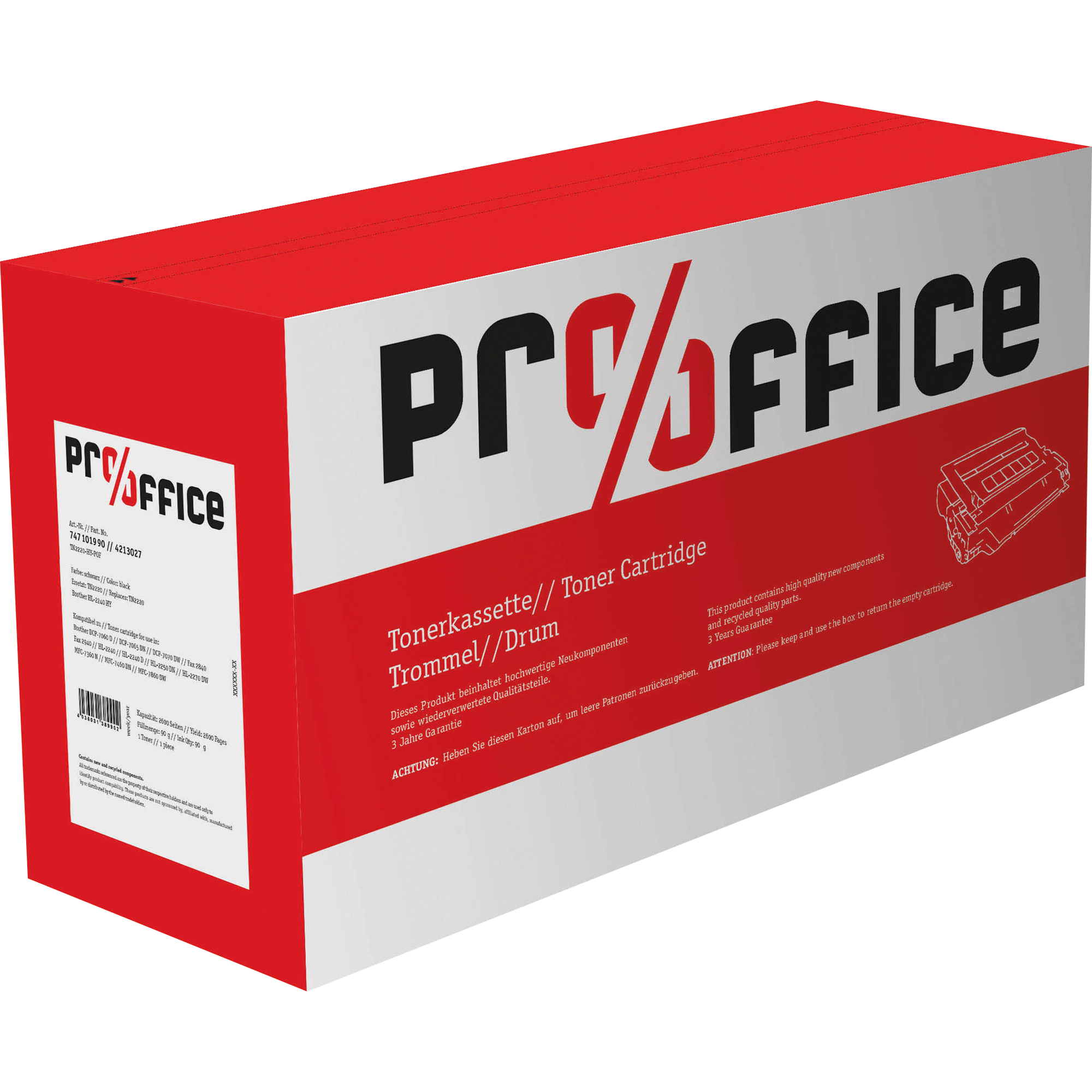 Pro/Office Toner HP CE400X Nr.507X