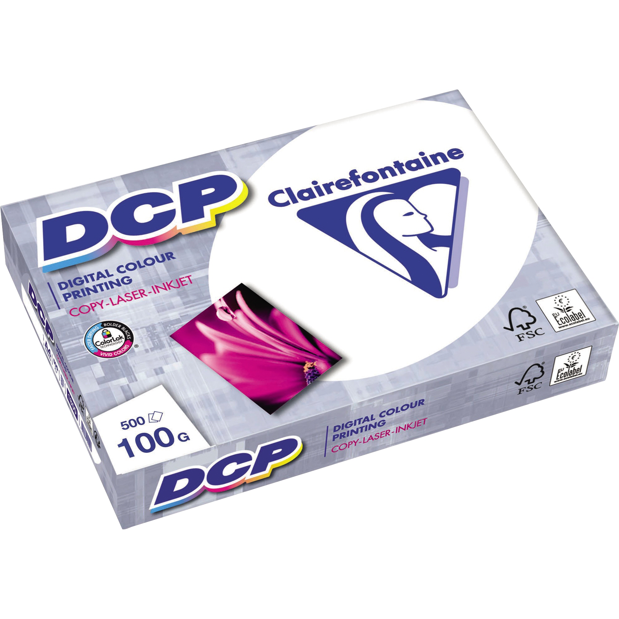 Clairefontaine Farblaserpapier DCP 100 g/m² DIN A4