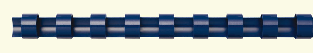 Fellowes® Plastikbinderücken 12 mm 100 St./Pck. blau