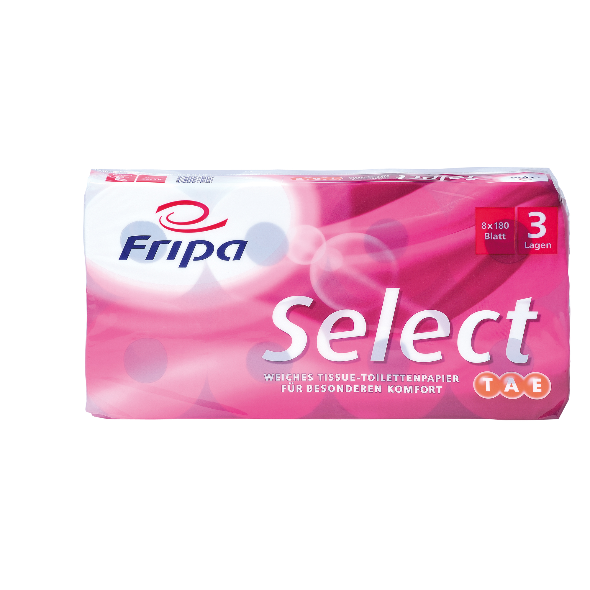 Fripa Toilettenpapier Select 3-lagig 8er Pack