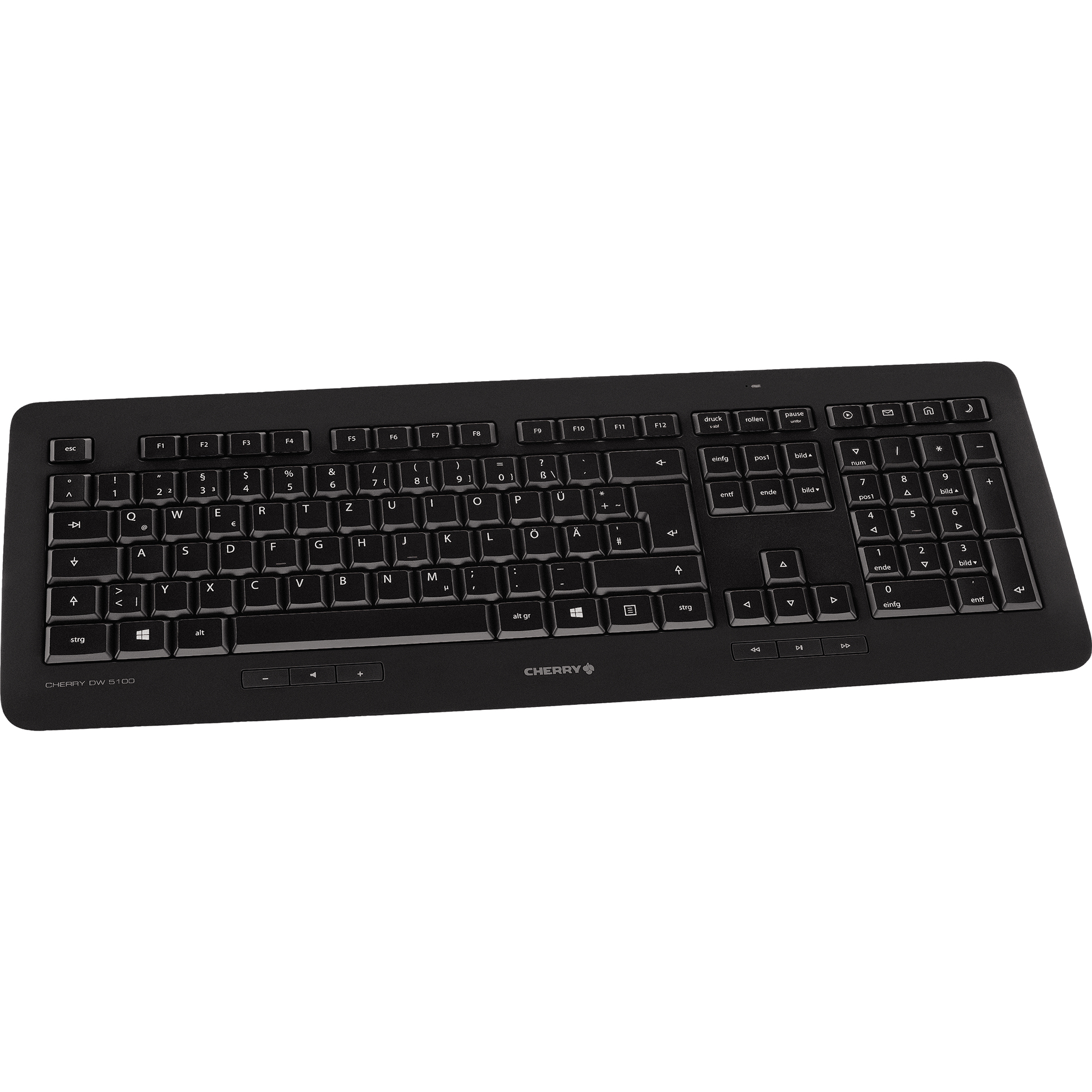 CHERRY Maus-Tastatur-Set DW 5100 JD-0520DE-2 kabellos schwarz
