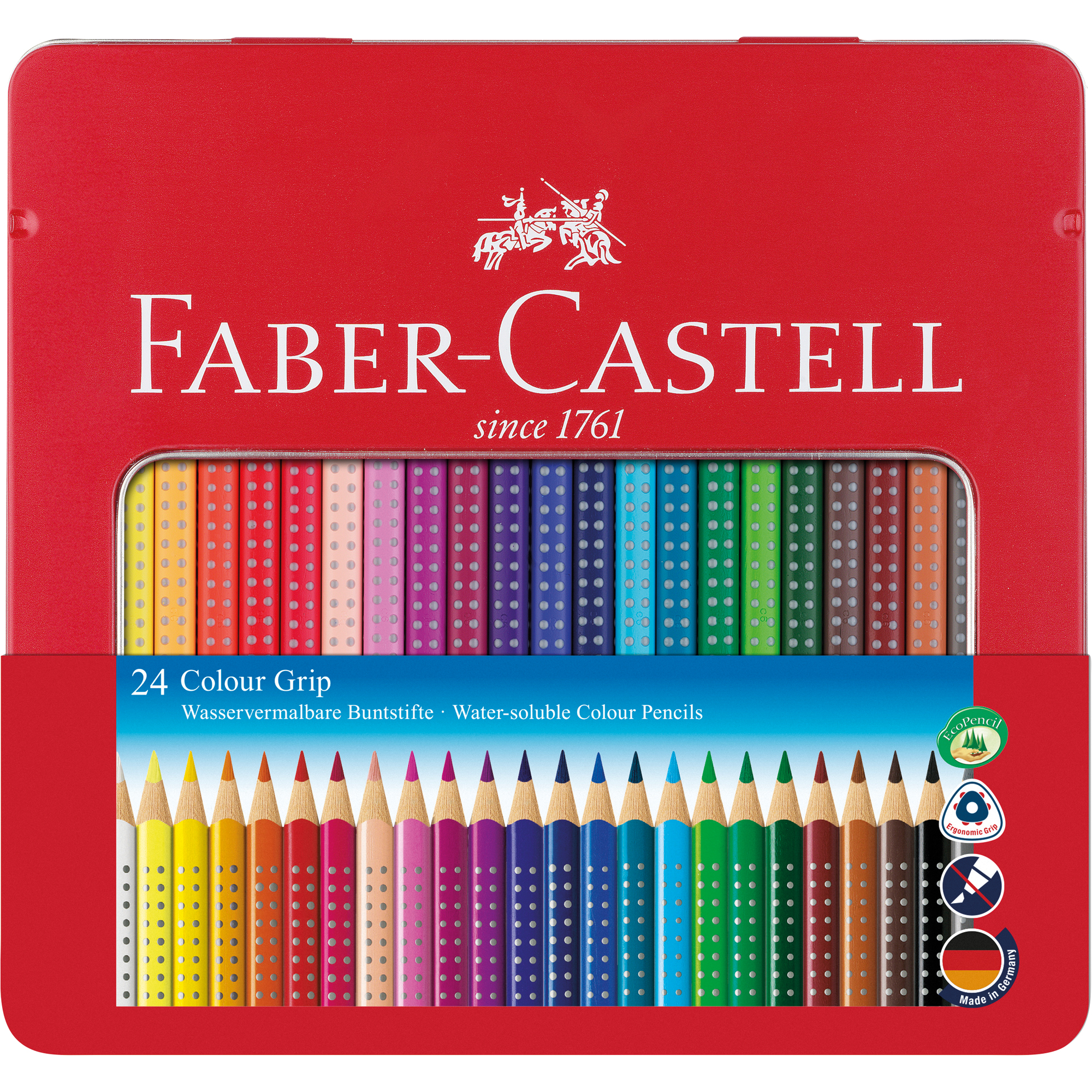 Faber-Castell Farbstift Colour GRIP 24 St./Pck.